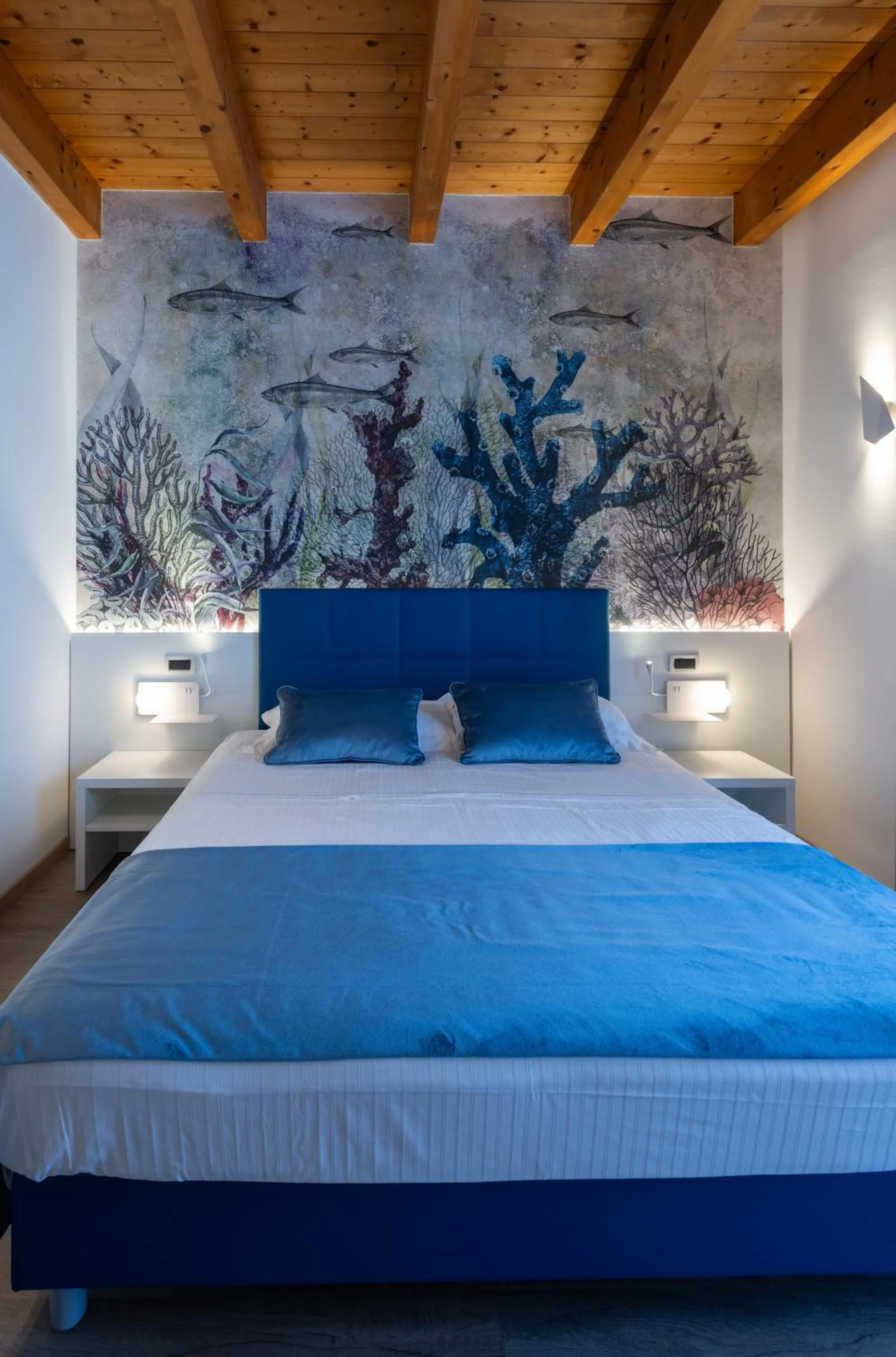 Bed in Hotel Villa Angelina