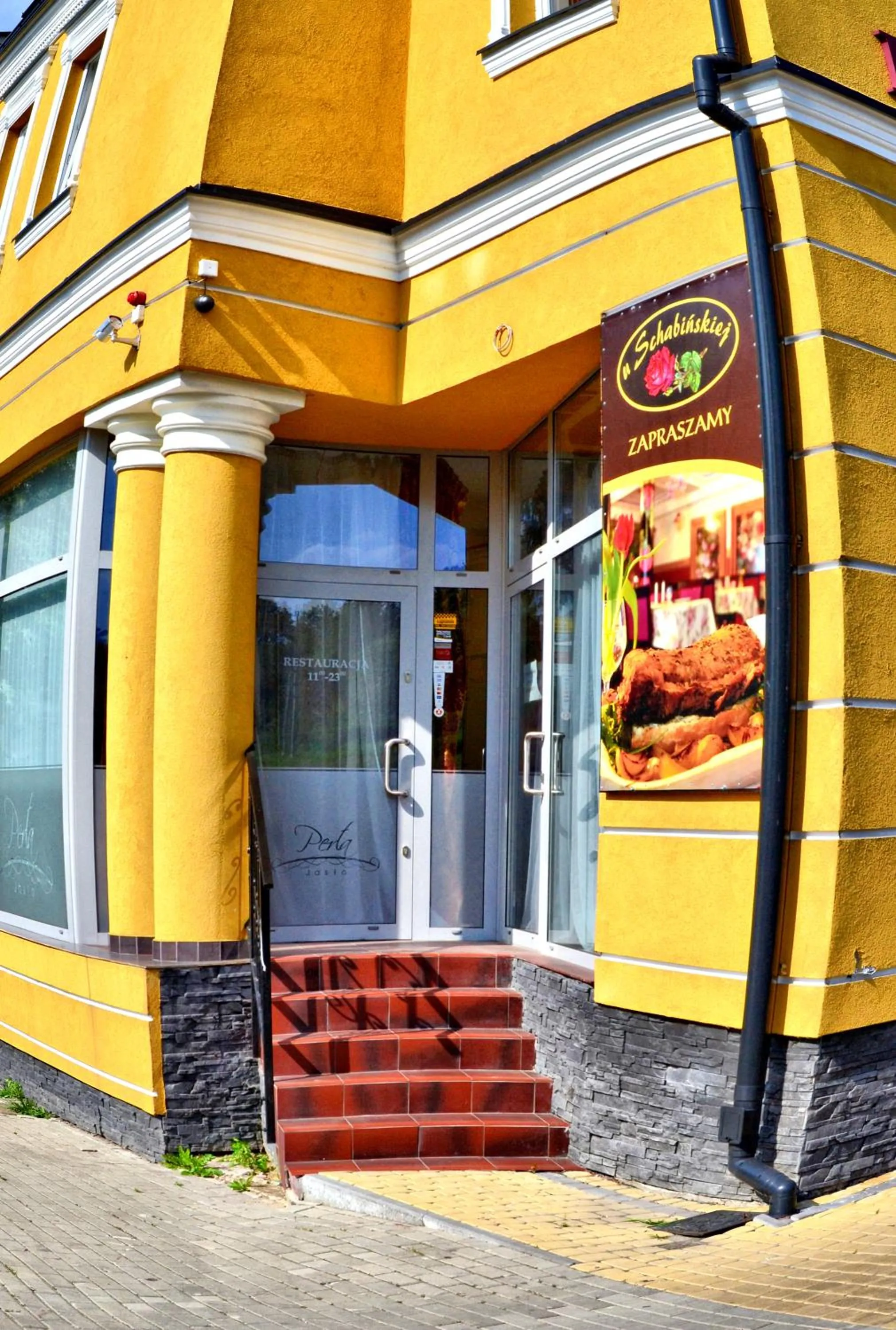 Facade/entrance in U Schabińskiej - Jedzenie i Spanie w Jaśle