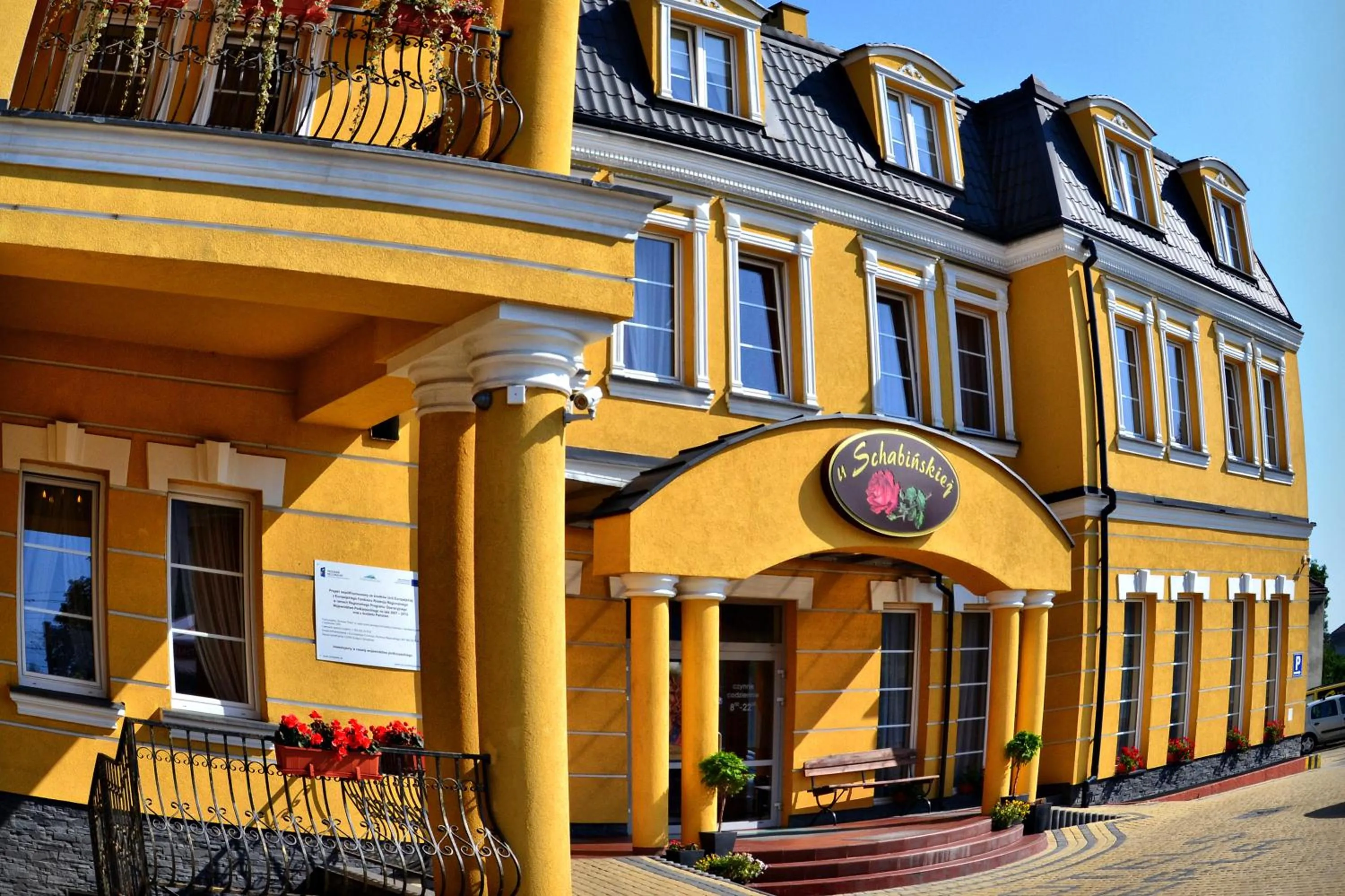 Facade/entrance in U Schabińskiej - Jedzenie i Spanie w Jaśle