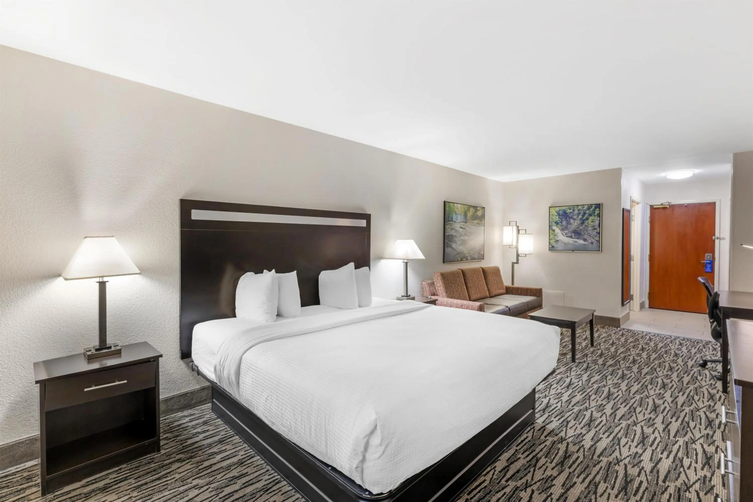 Bedroom, Bed in Best Western Plus McDonough Inn & Suites