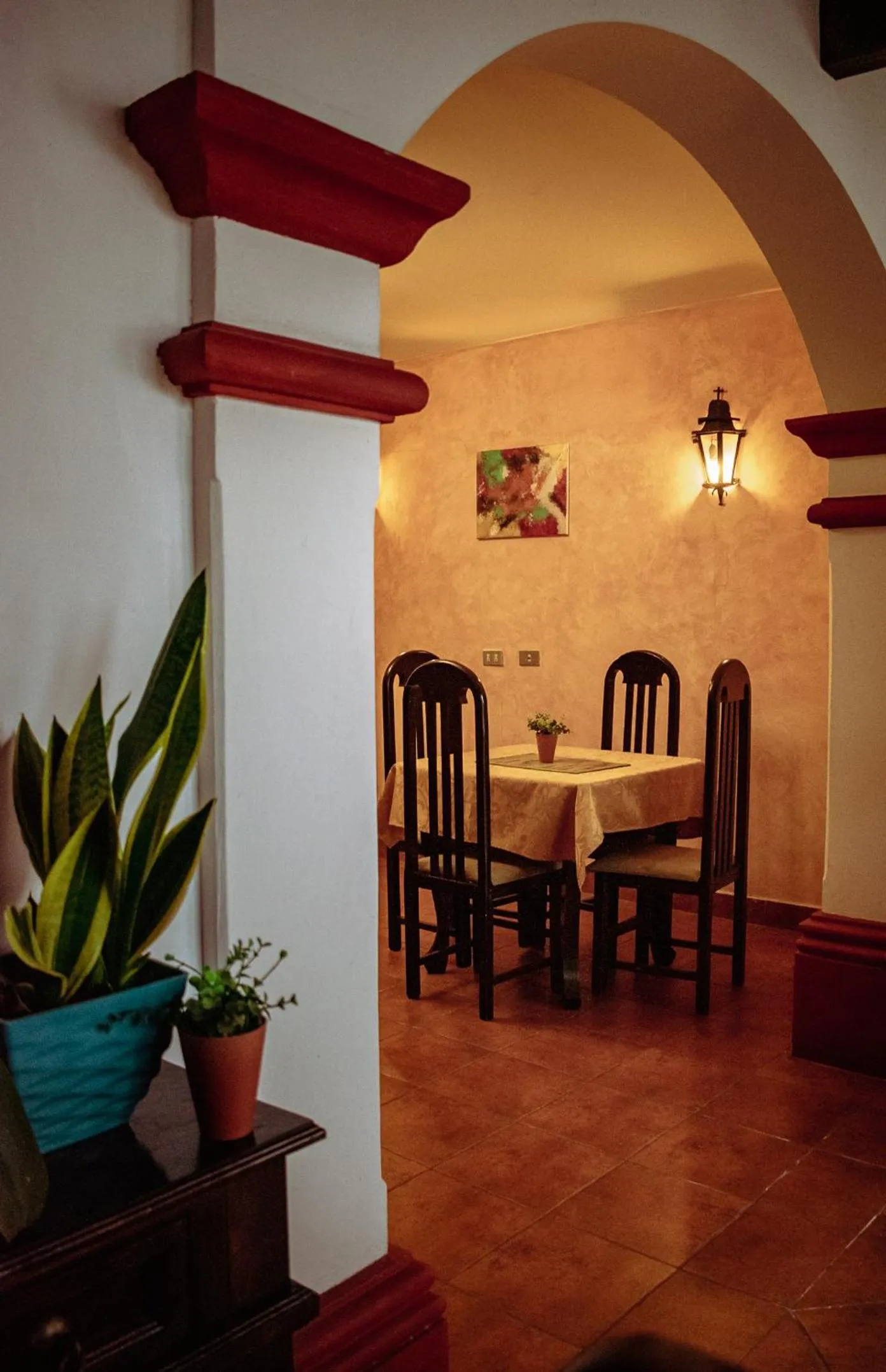 Dining area in Hotel la Galería