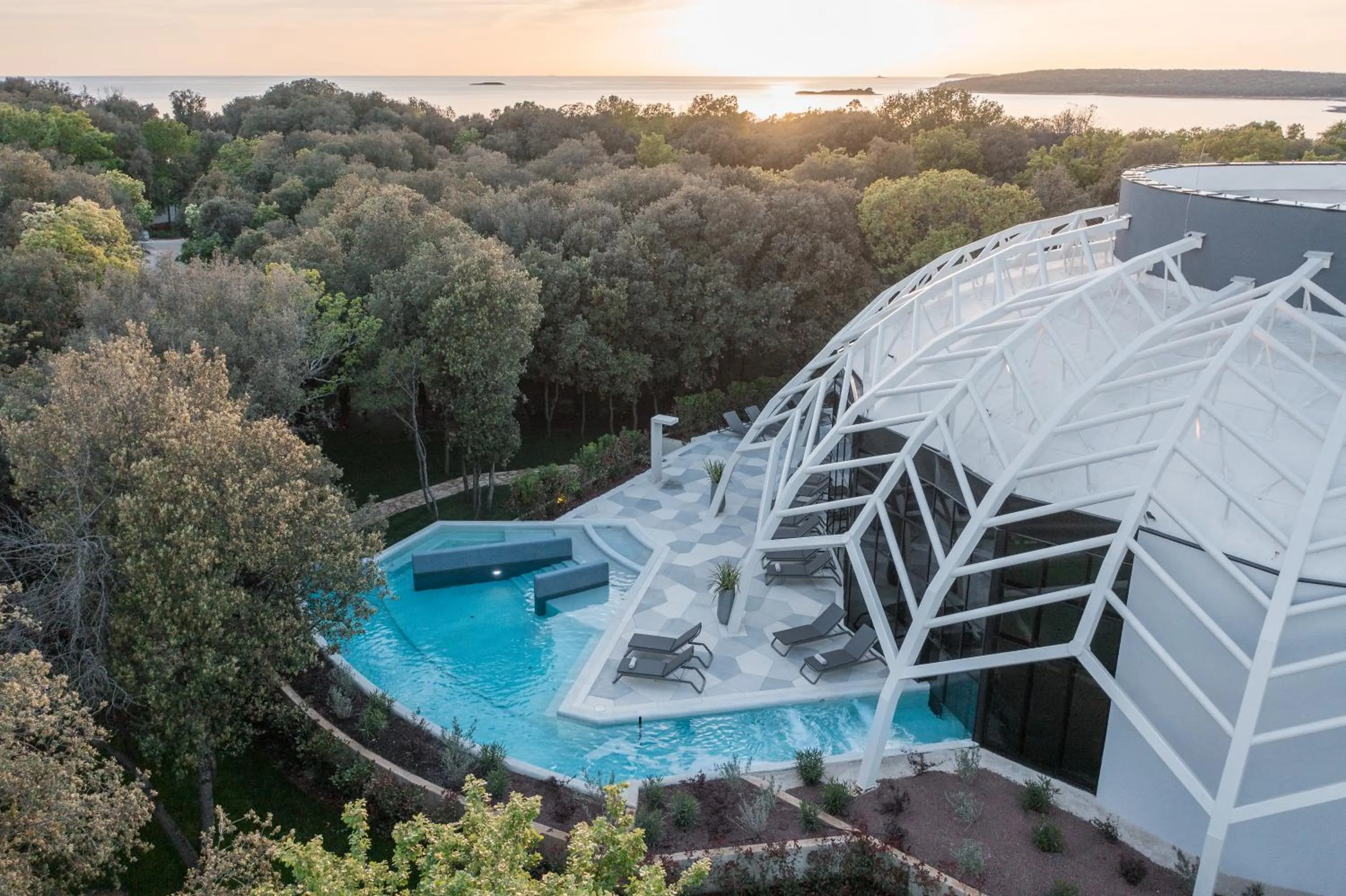 Spa and wellness centre/facilities in Camping Homes Mon Perin