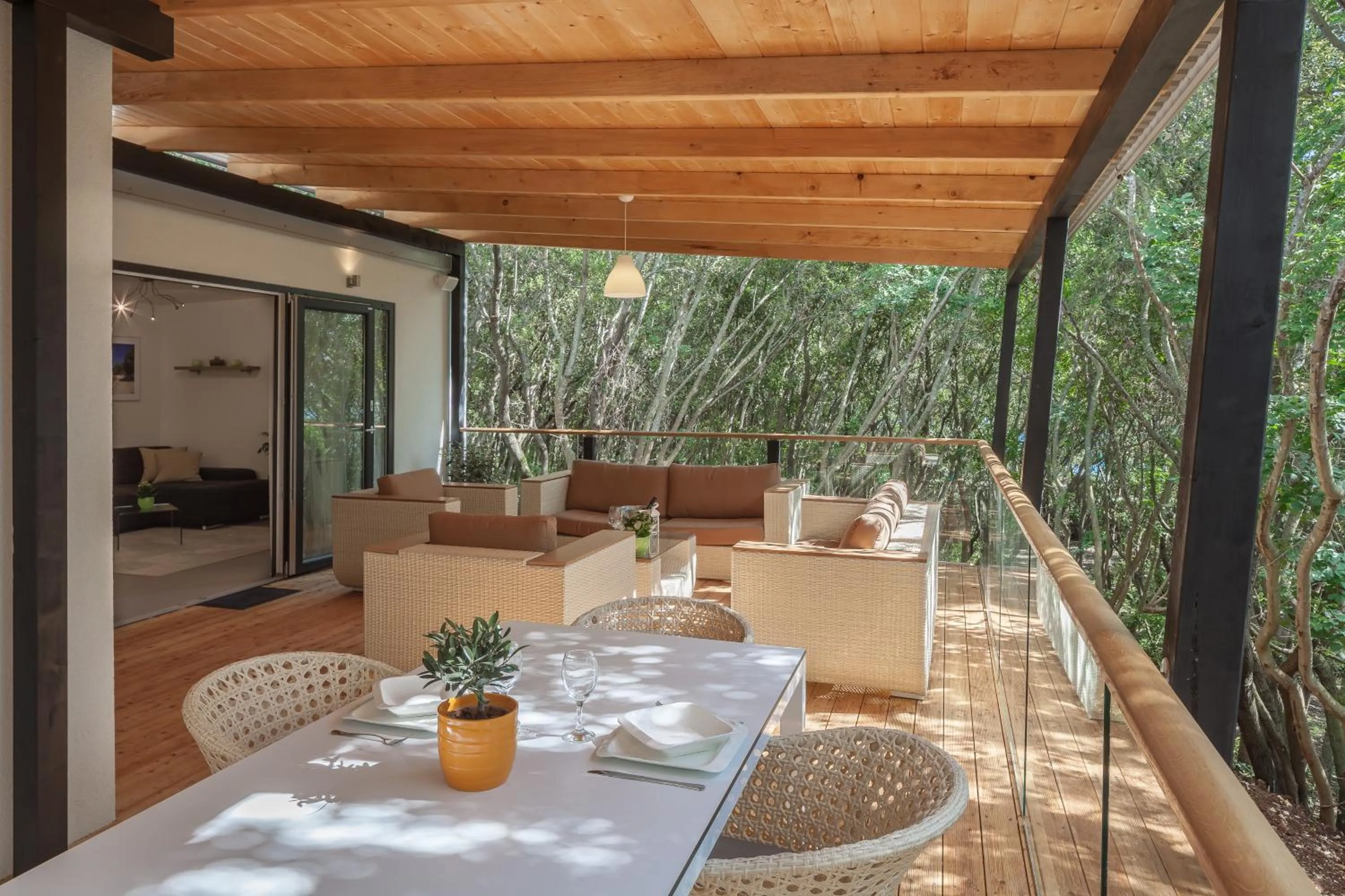 Beach Villa You&Me with Jacuzzi in Camping Homes Mon Perin