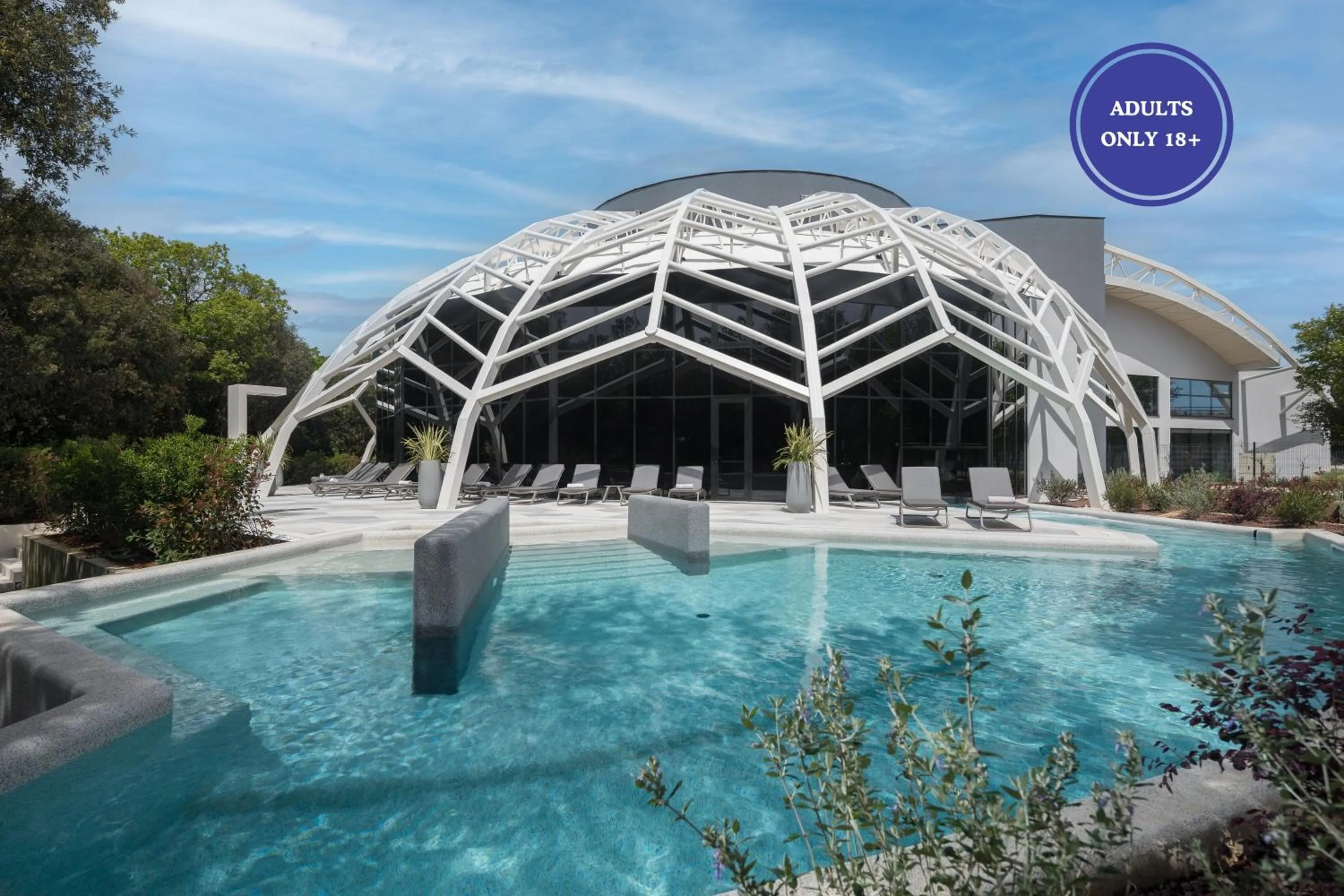 Spa and wellness centre/facilities in Camping Homes Mon Perin