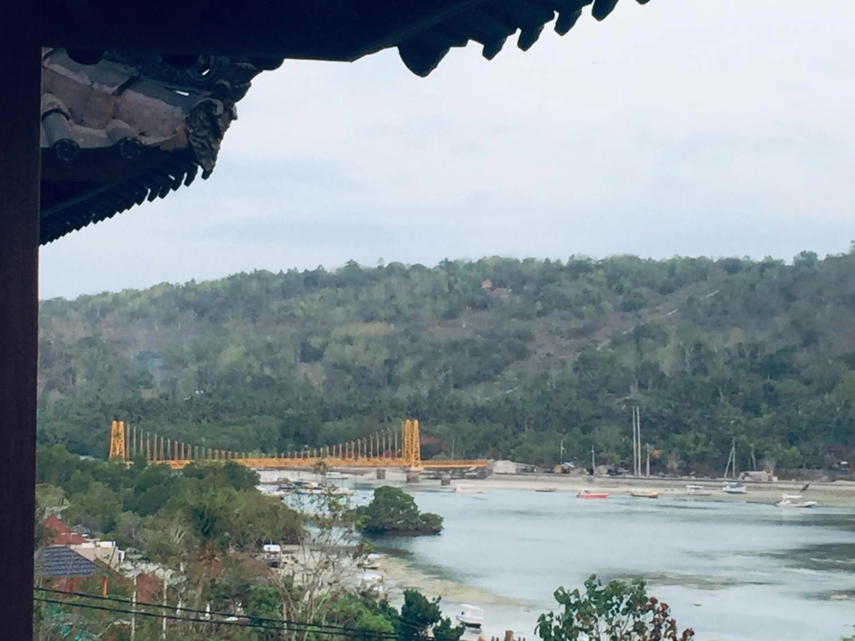 Sea view in Sunday Huts Lembongan