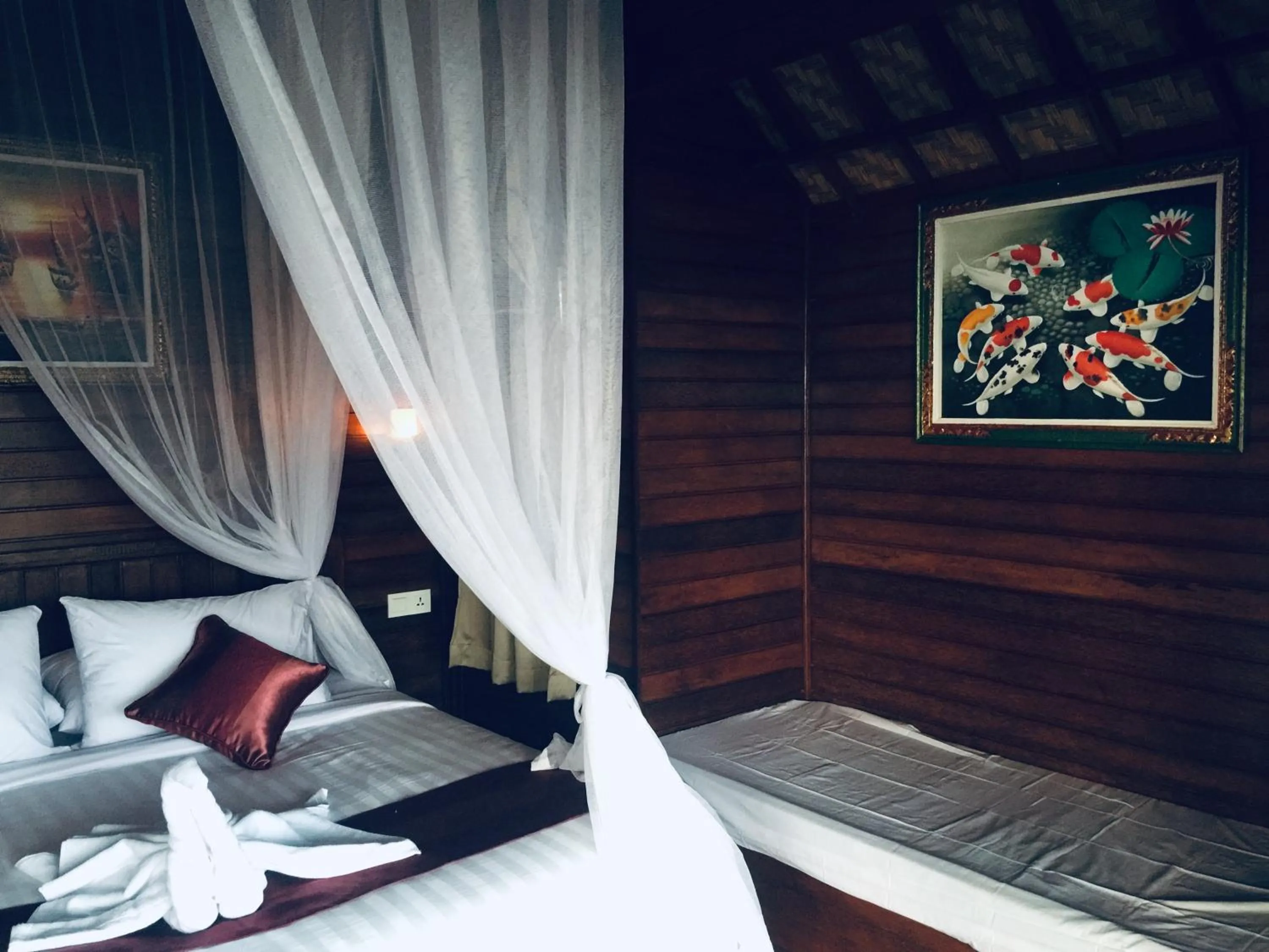 Bed in Sunday Huts Lembongan