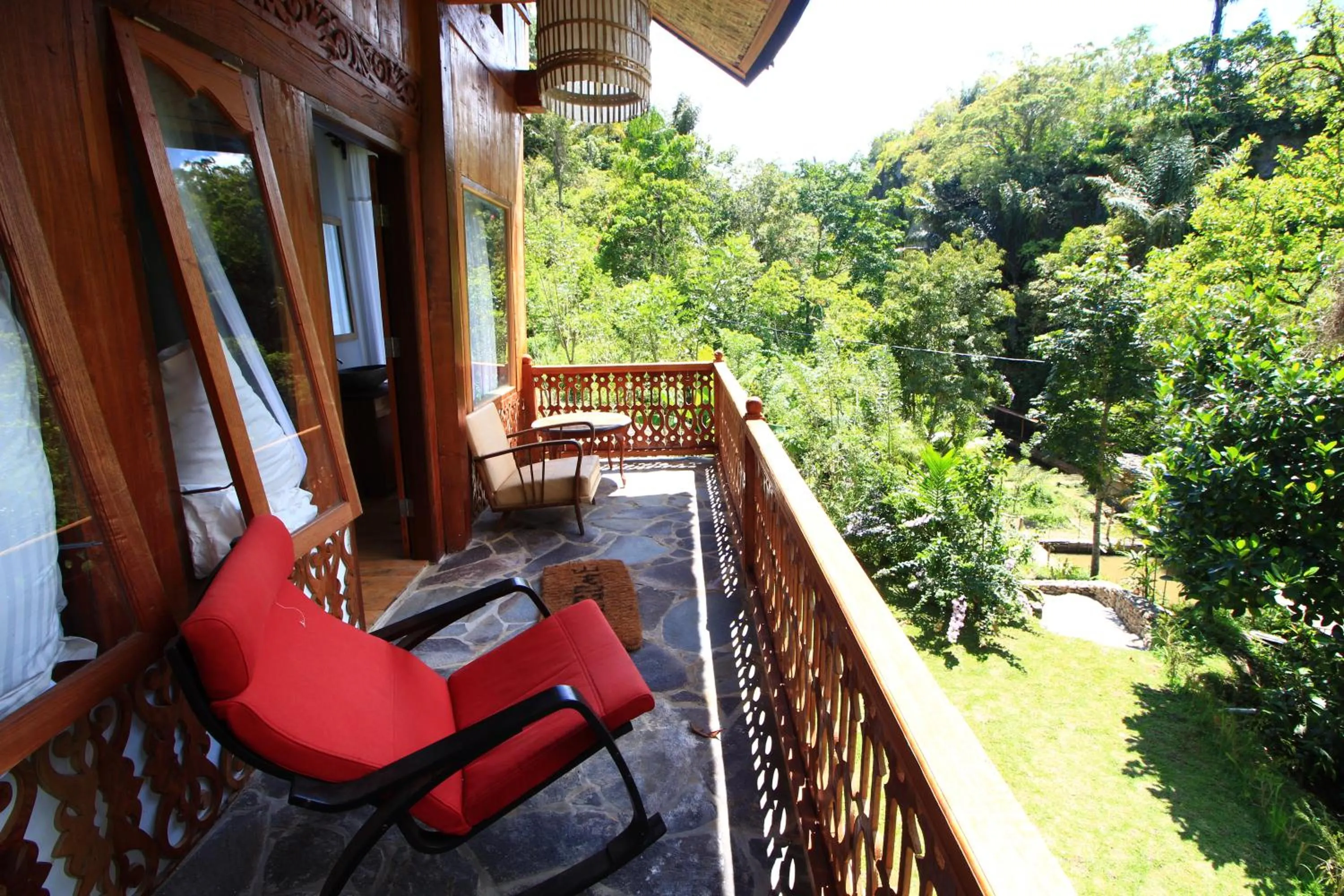 Balcony/Terrace in Padi Ecolodge