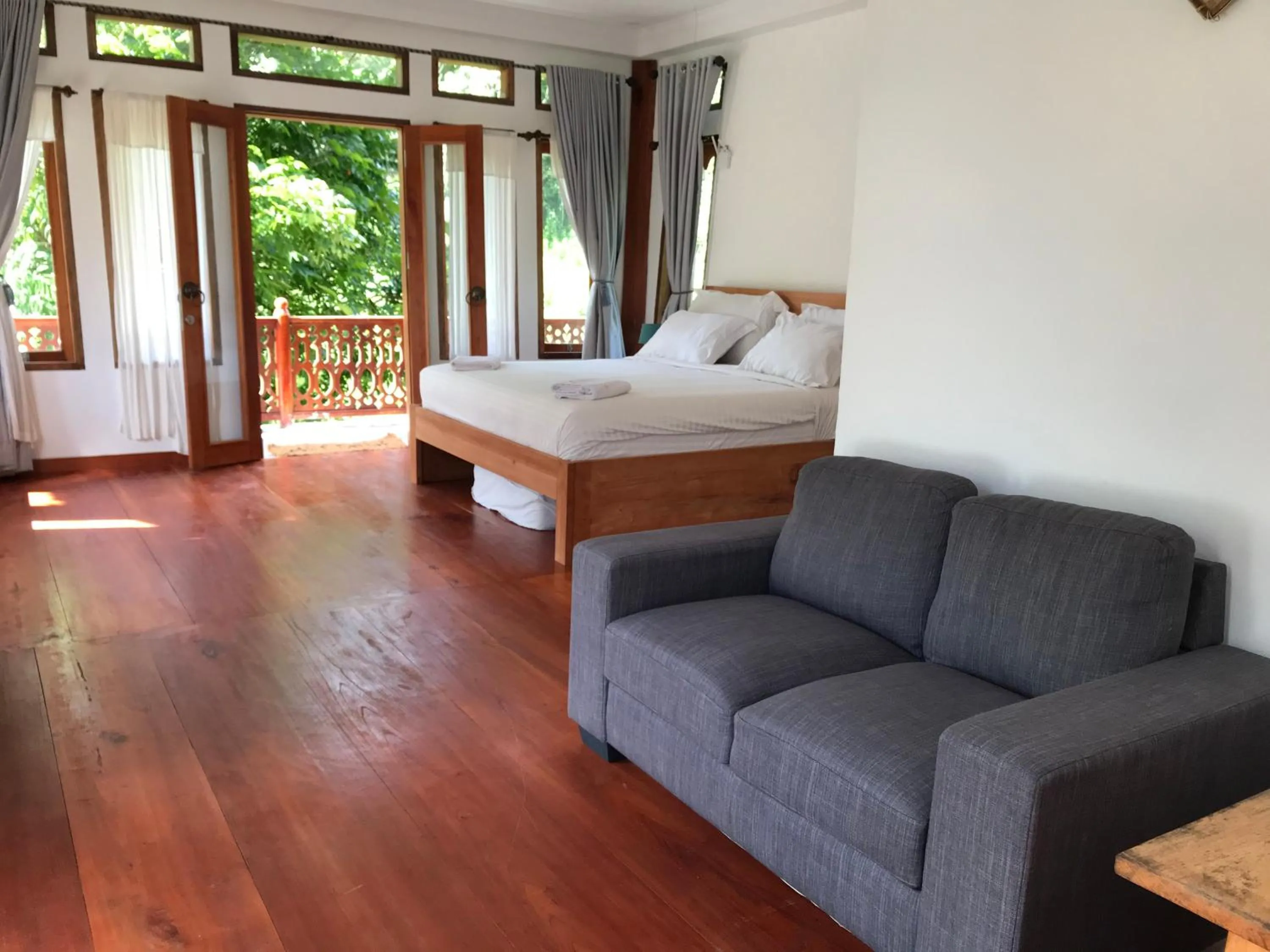 Bed in Padi Ecolodge