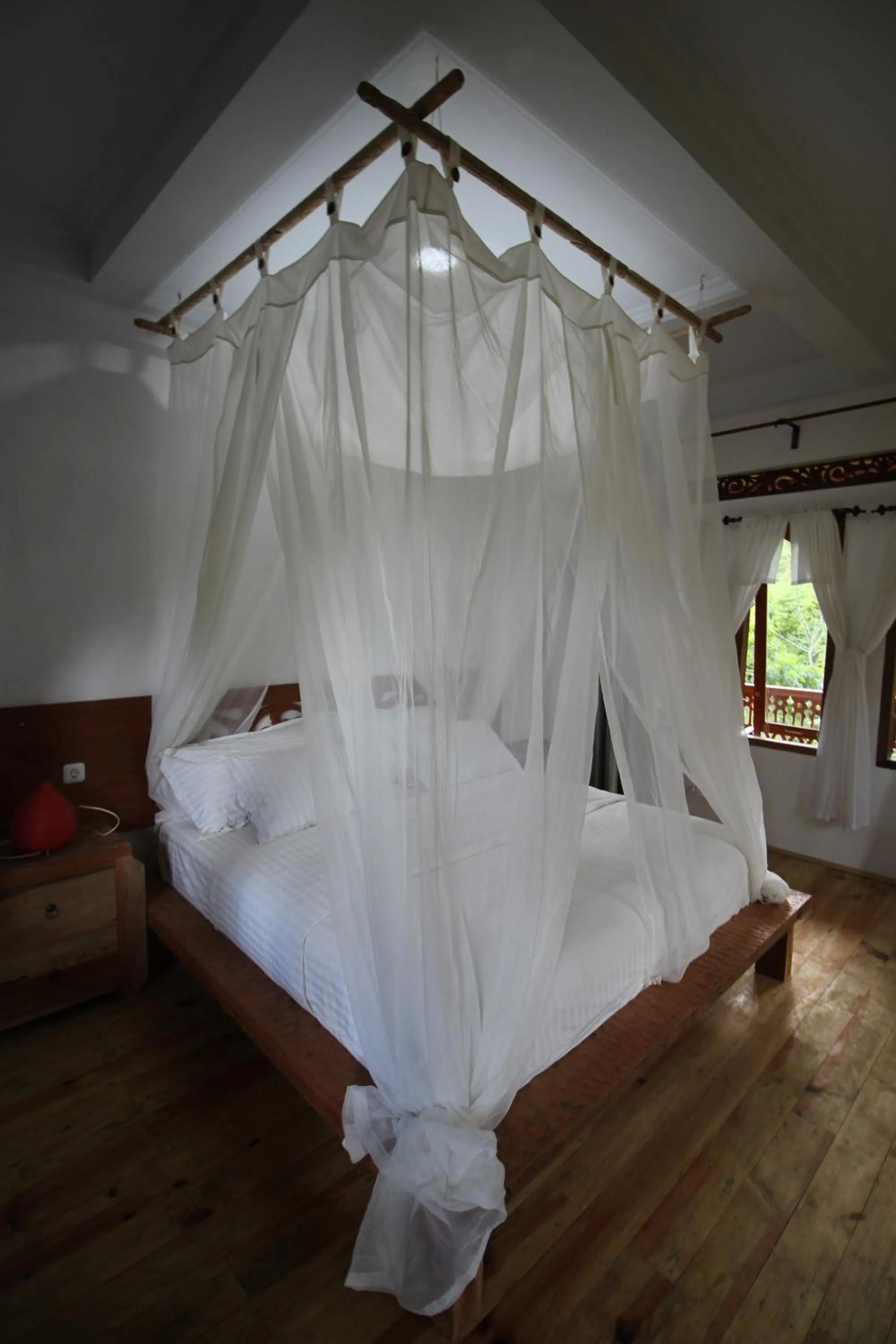 Bedroom, Bed in Padi Ecolodge