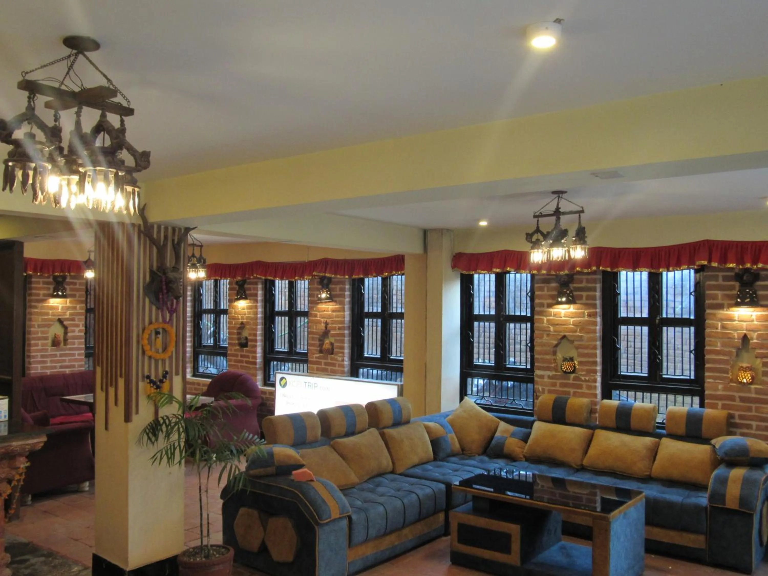 Lobby or reception in HOTEL LAYAKU DURBAR