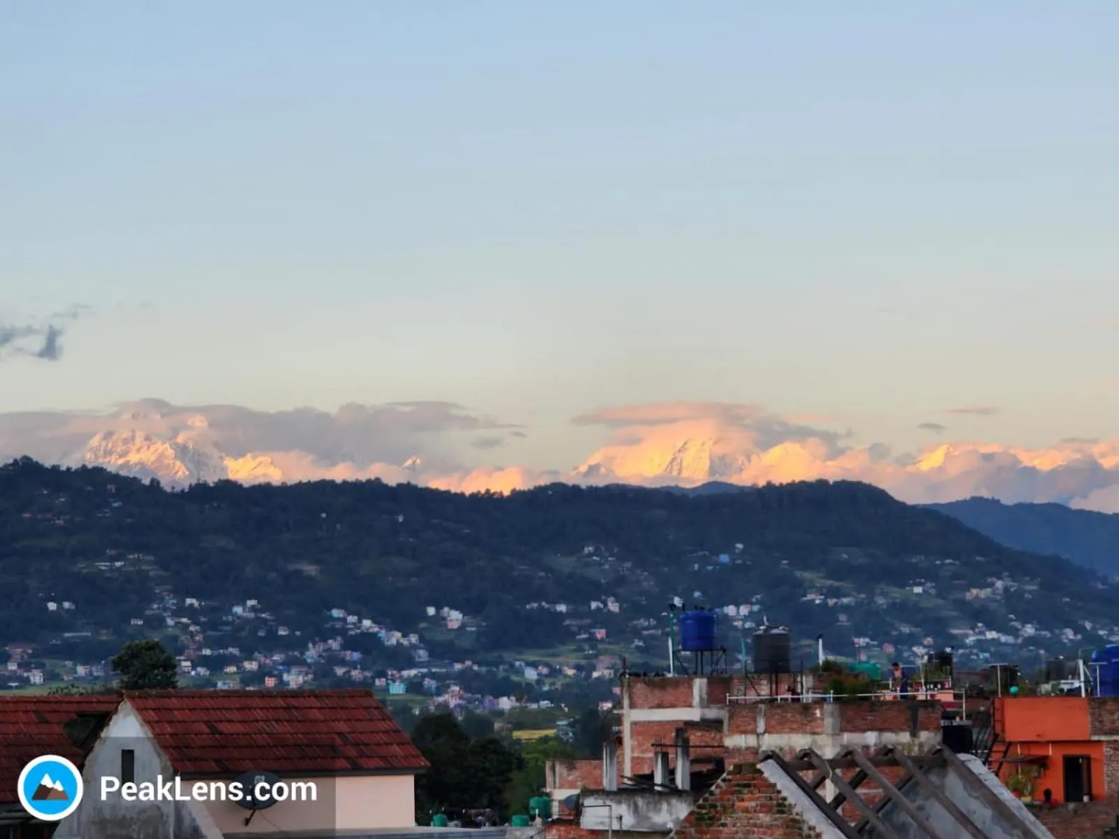 Mountain view in HOTEL LAYAKU DURBAR