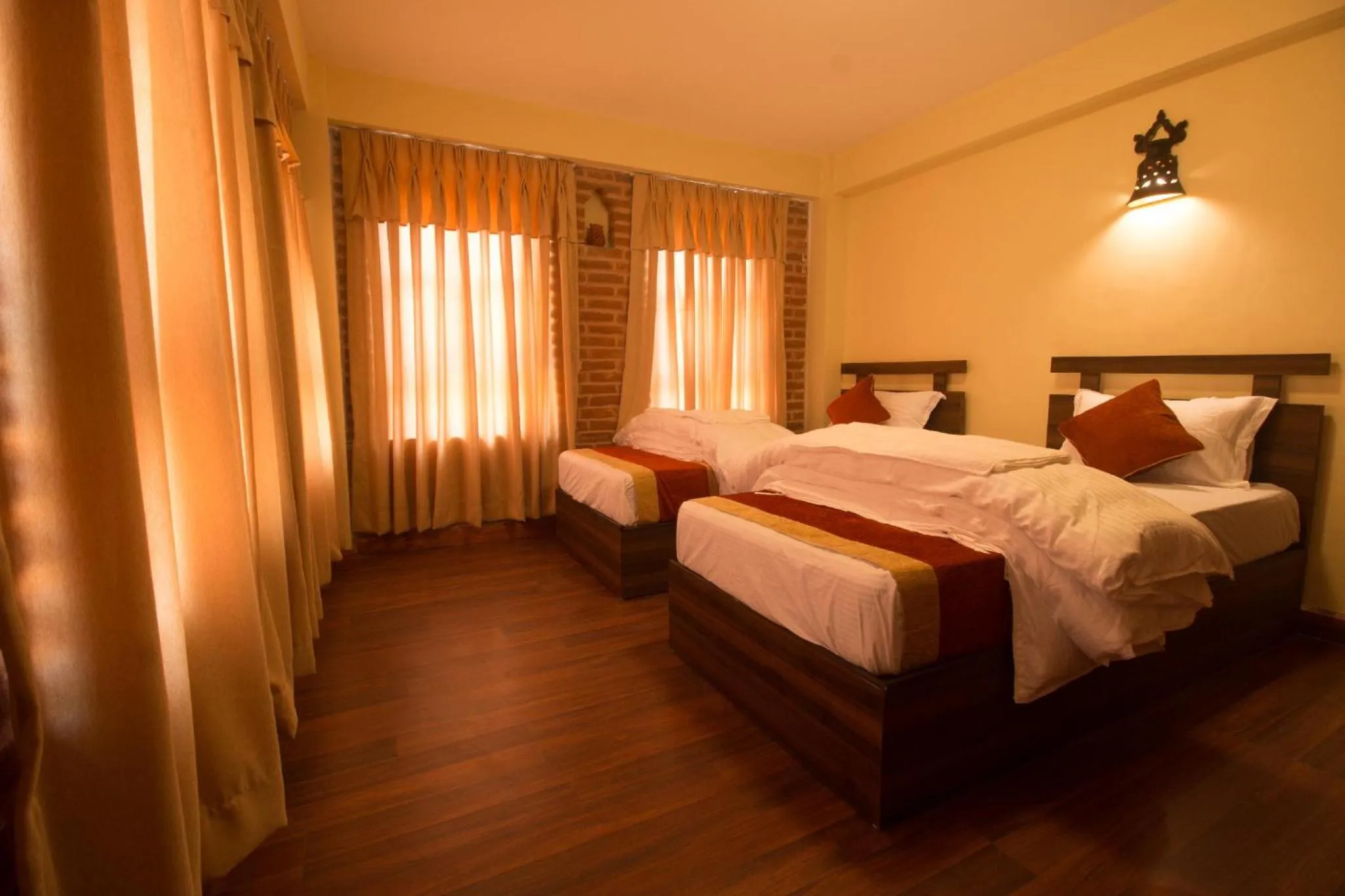 Photo of the whole room, Bed in HOTEL LAYAKU DURBAR