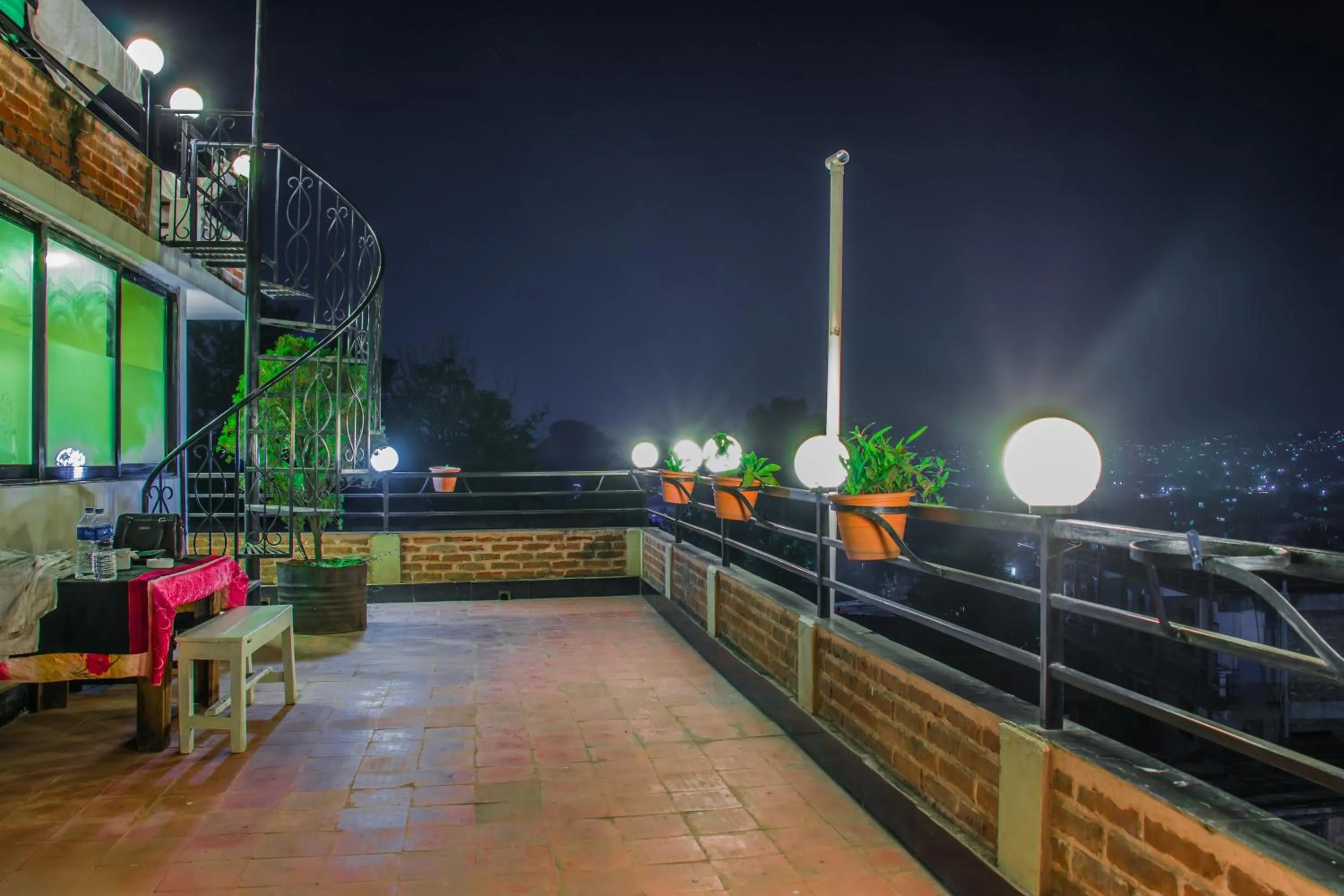 Balcony/Terrace in HOTEL LAYAKU DURBAR