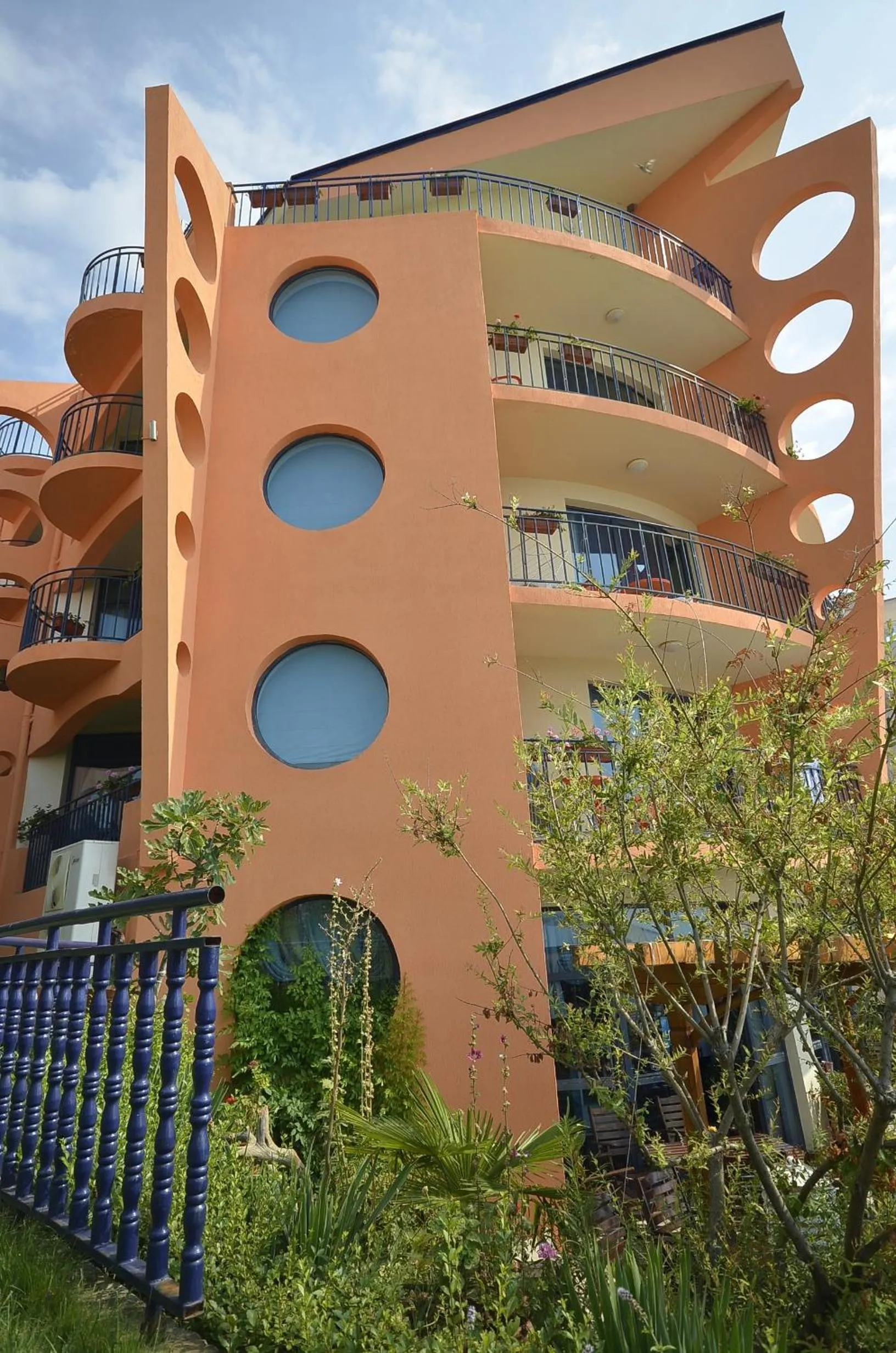 Property building in Hotel Evridika