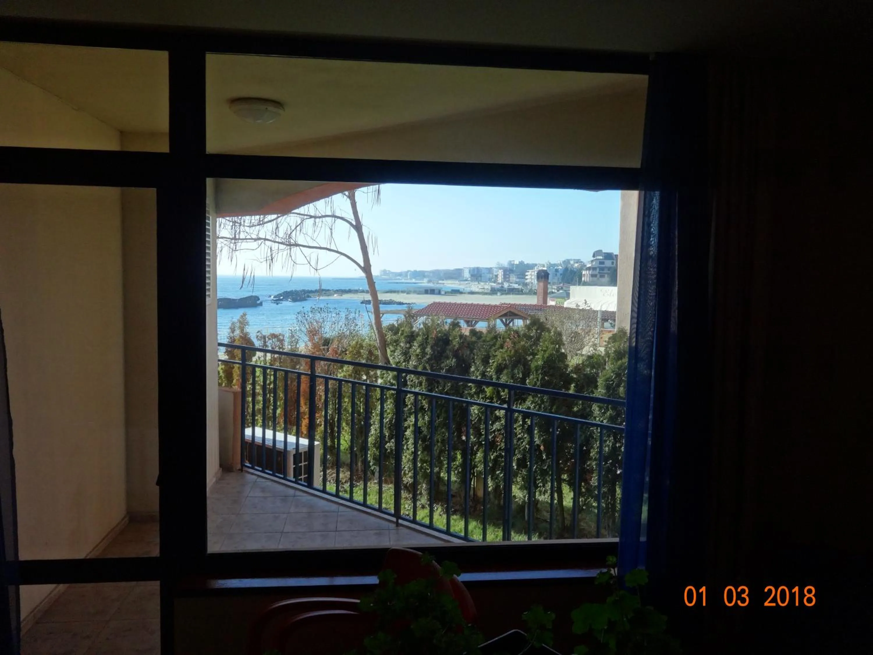 Sea view in Hotel Evridika