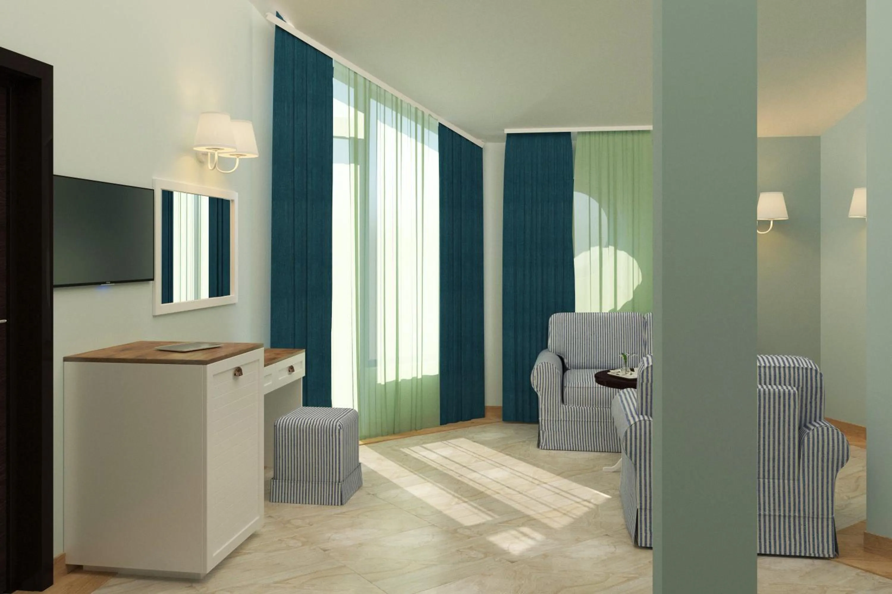 Property building in Hotel Evridika