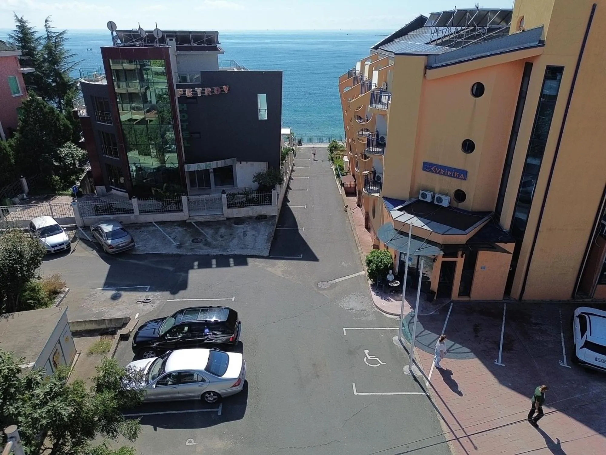 Street view in Hotel Evridika