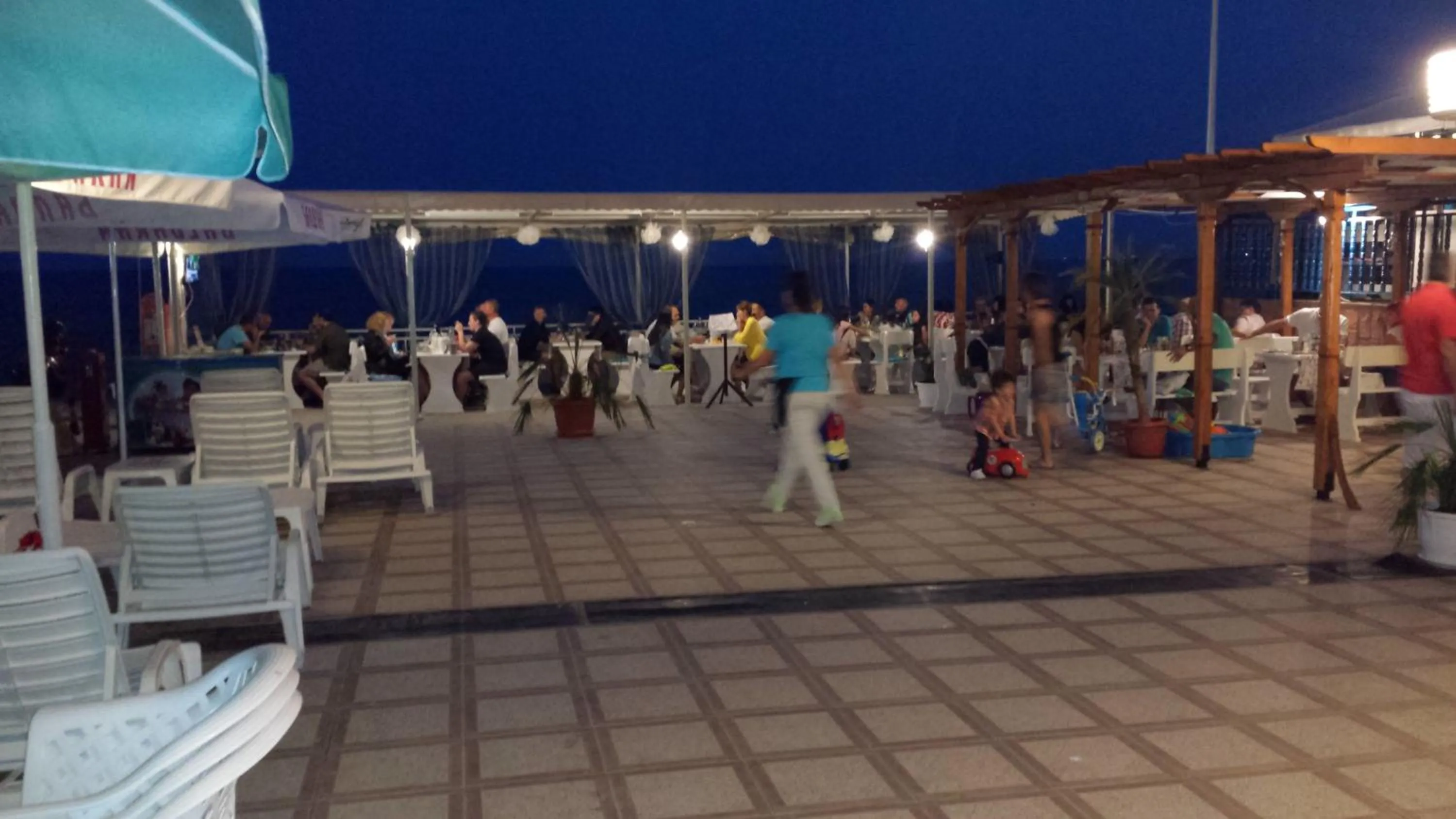 Garden in Hotel Evridika