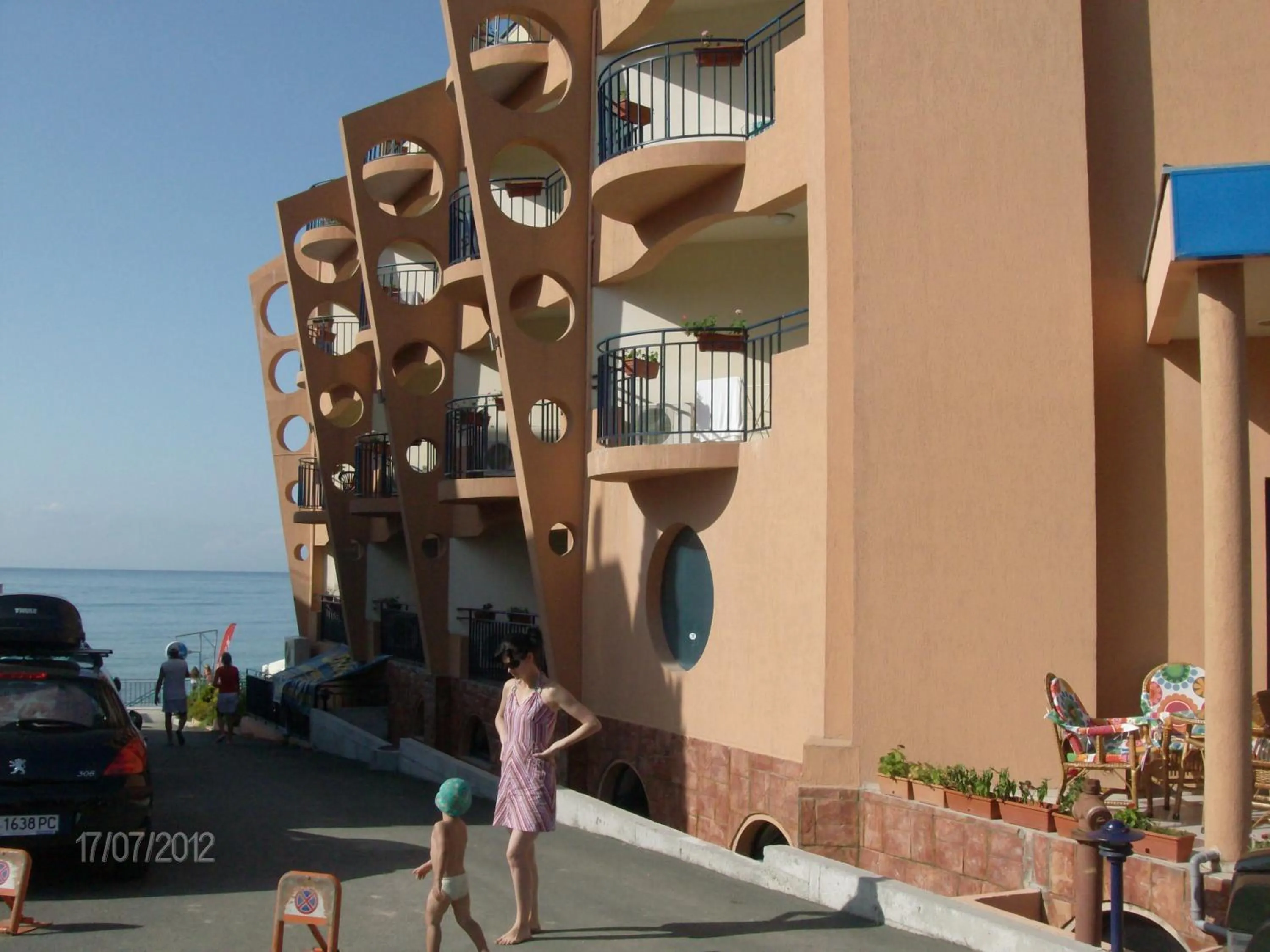 Facade/entrance in Hotel Evridika