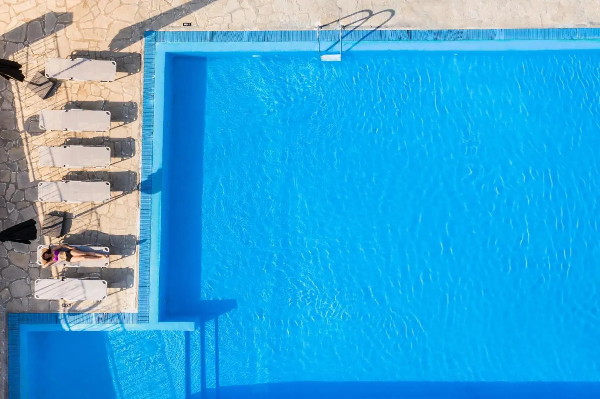 Pool view in Bianco Olympico Beach Resort-All Inclusive Pool view in Bianco Olympico Beach Resort-All Inclusive