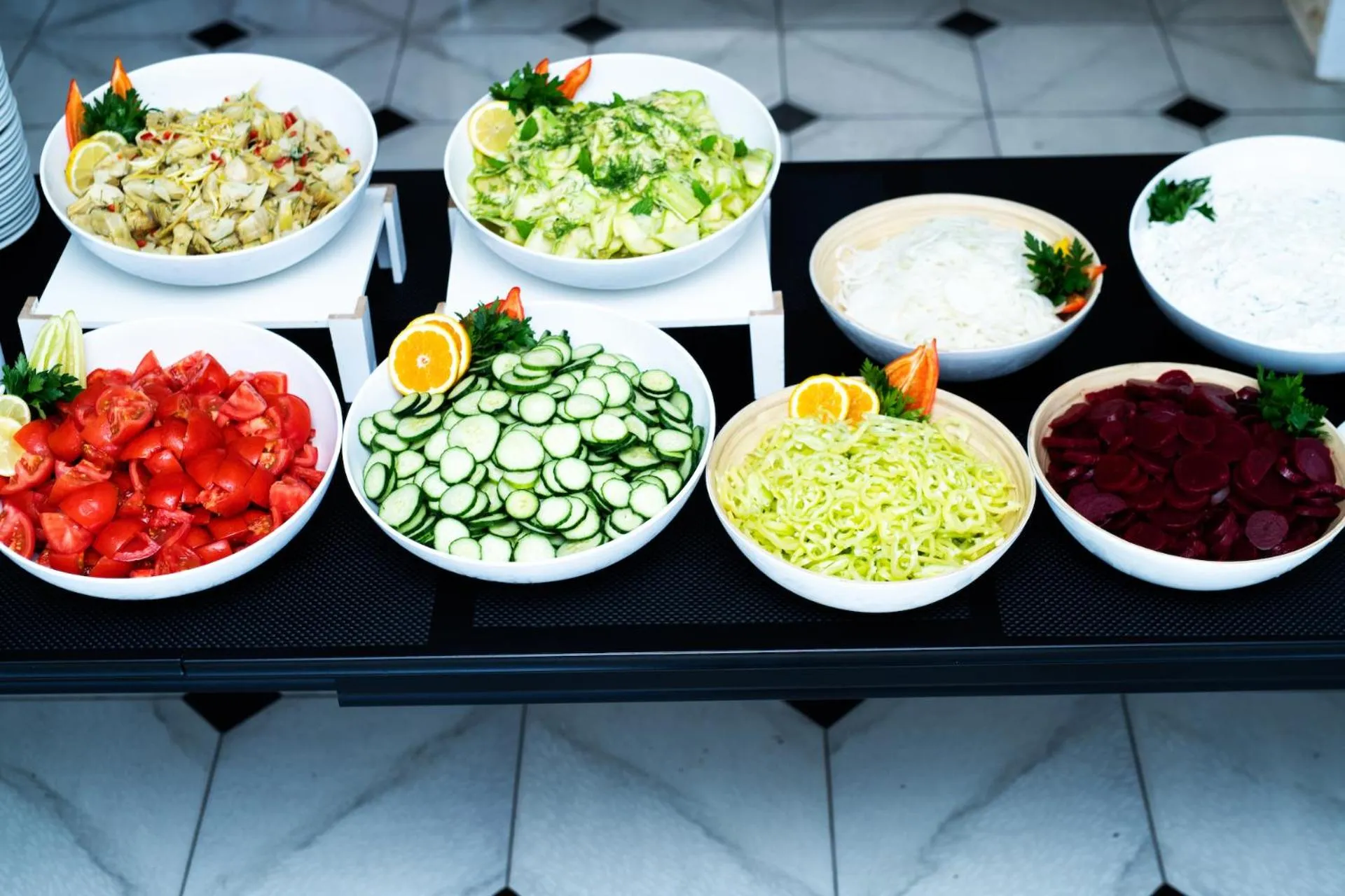 Food and drinks in Bianco Olympico Beach Resort-All Inclusive