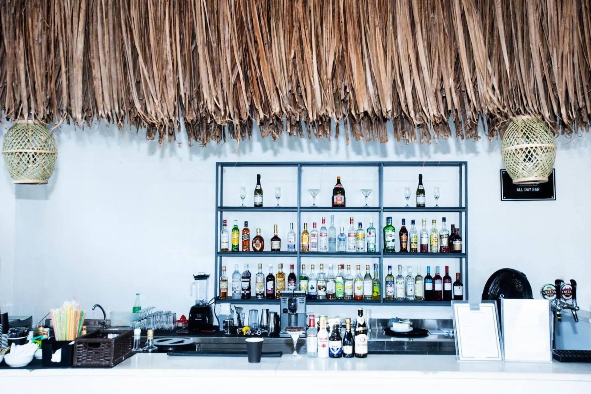 Lounge or bar in Bianco Olympico Beach Resort-All Inclusive Lounge or bar in Bianco Olympico Beach Resort-All Inclusive