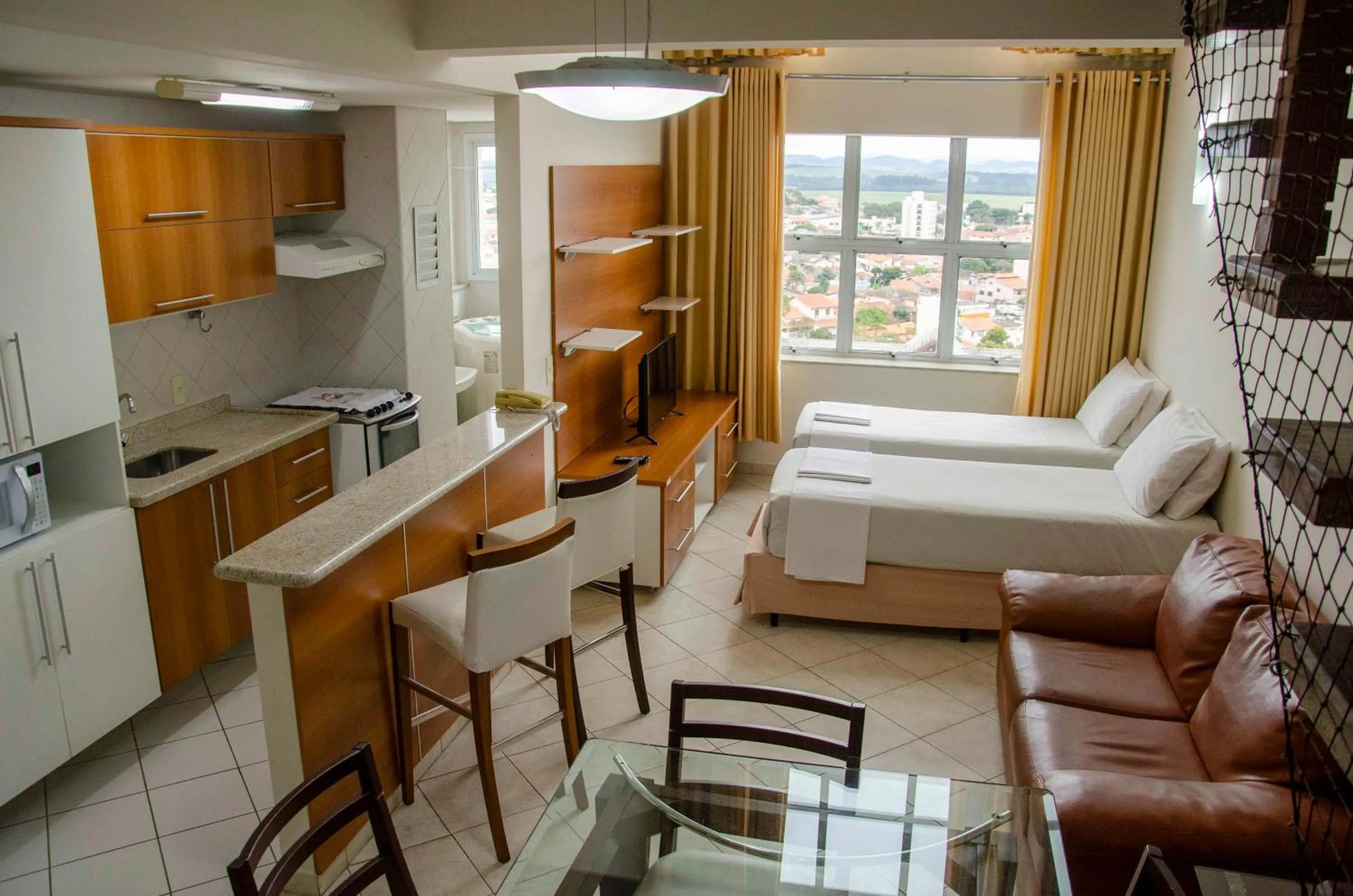 Bed in Hotel City Hall