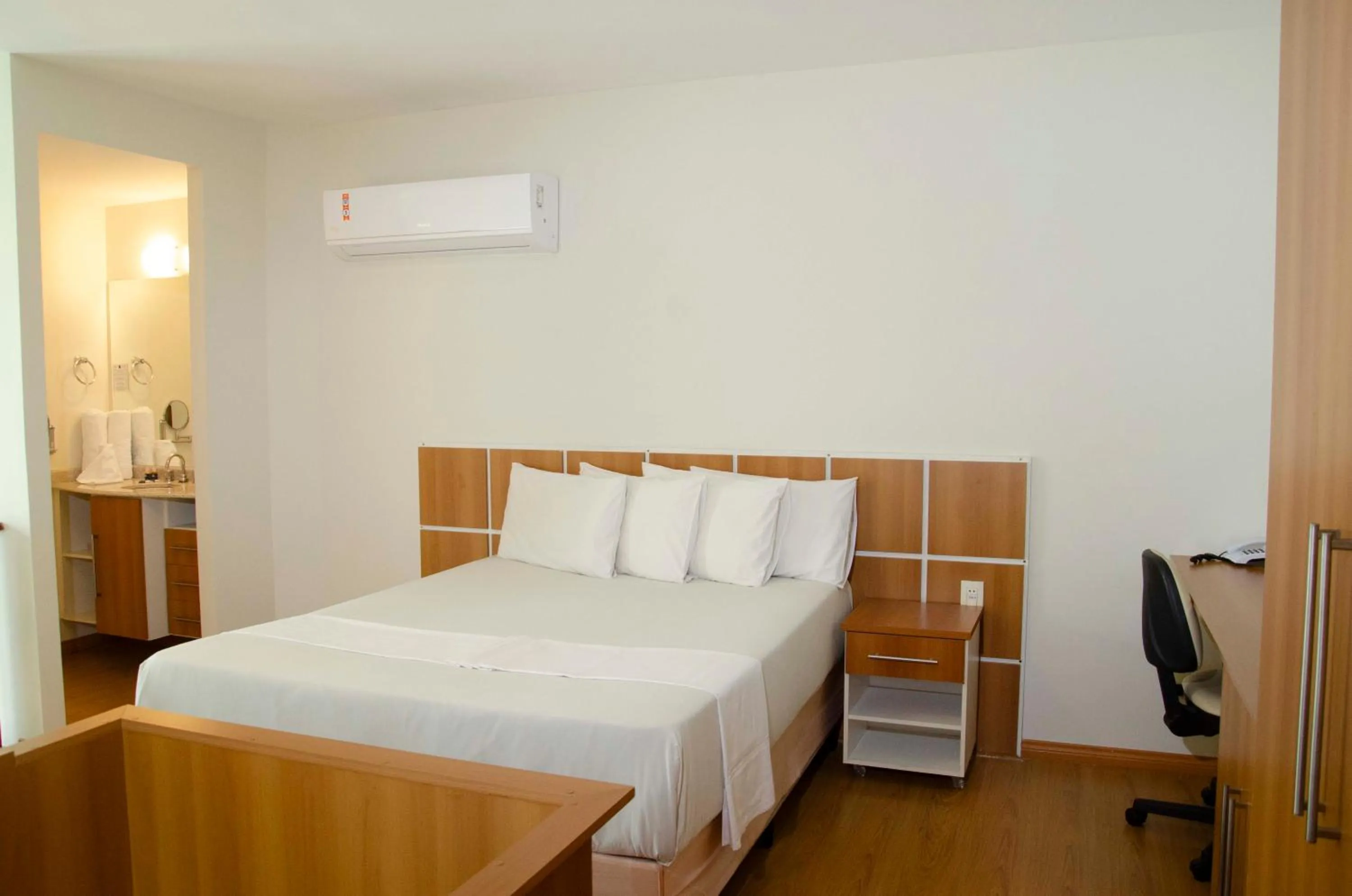 Bed in Hotel City Hall