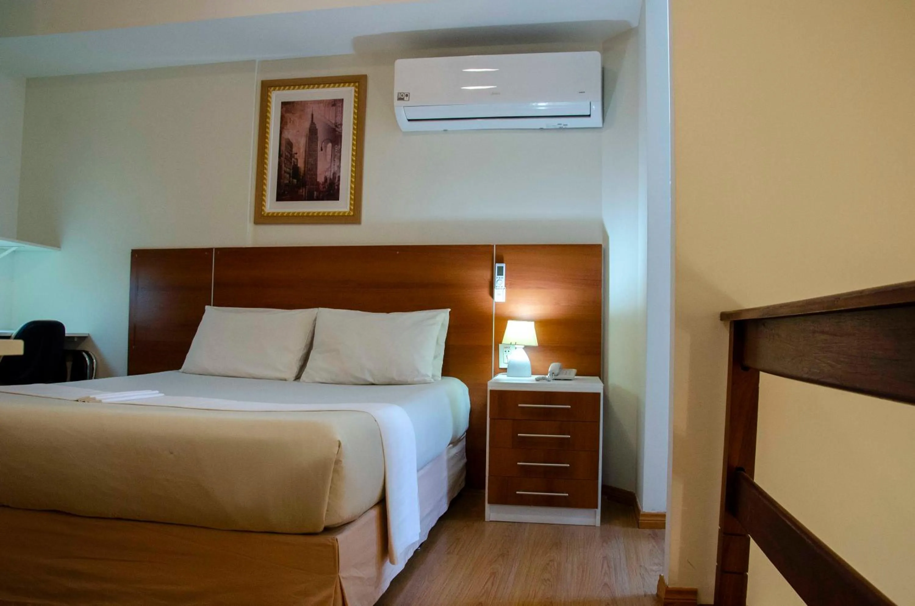 Bed in Hotel City Hall