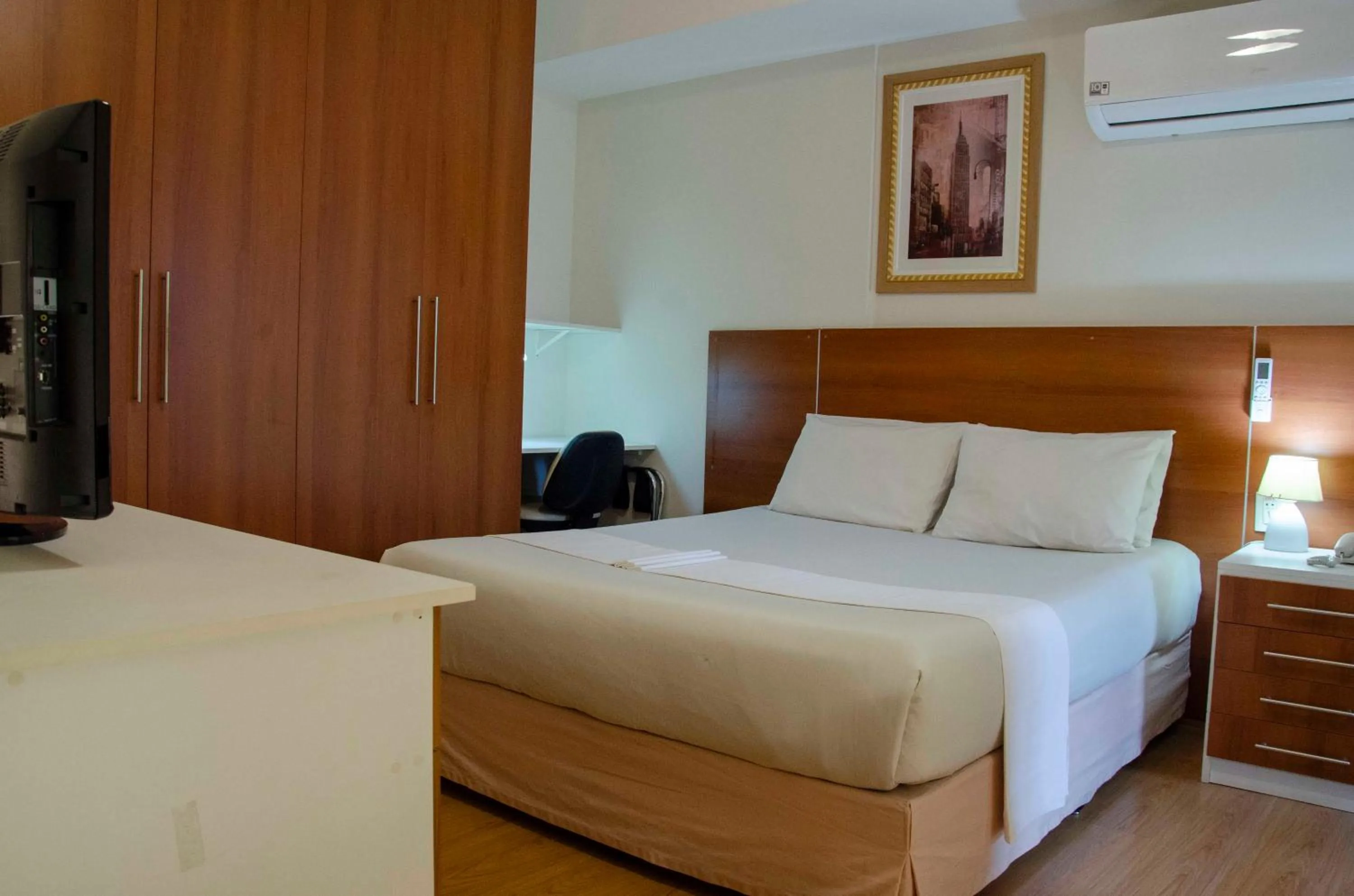 Bed in Hotel City Hall