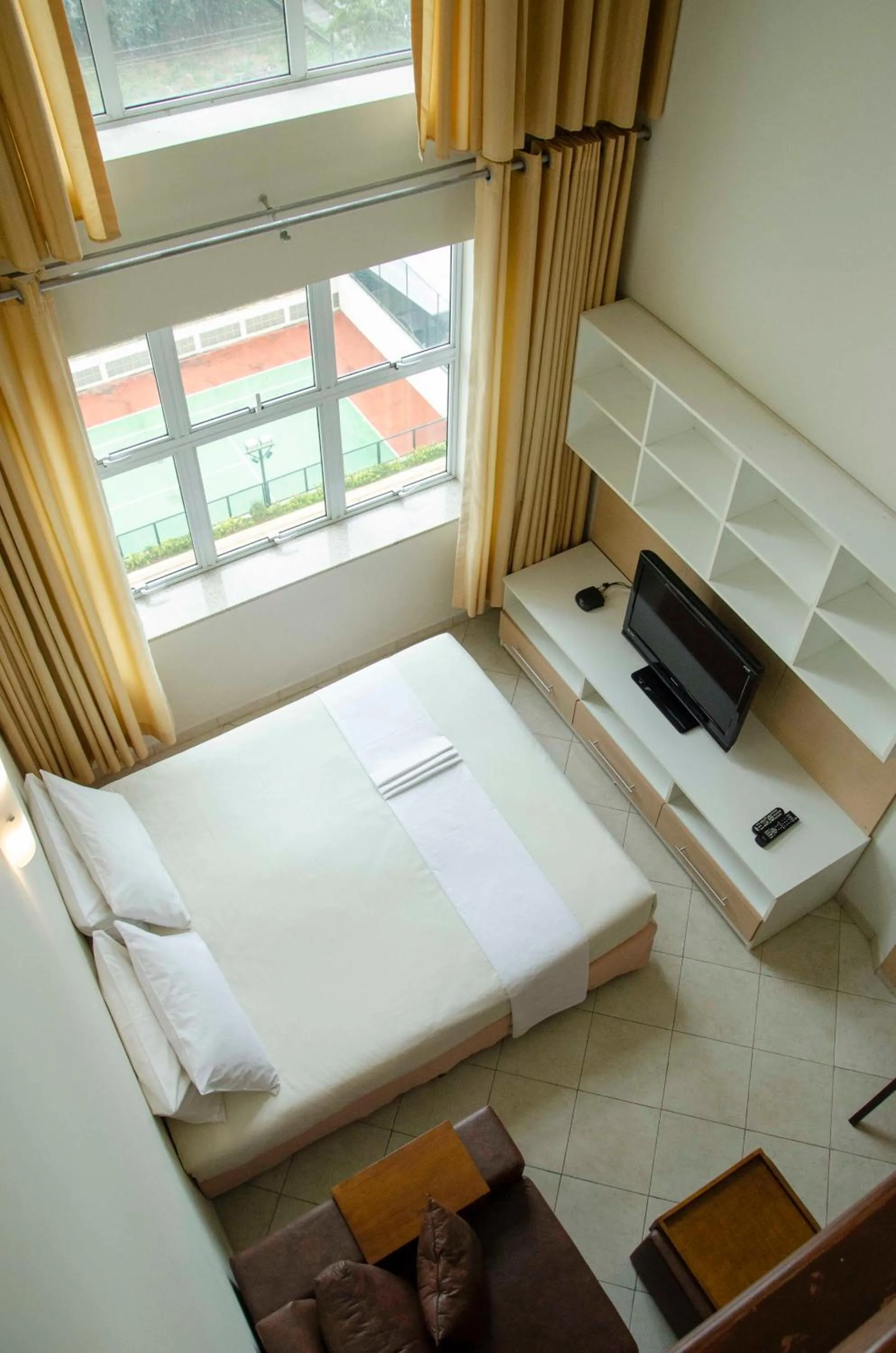 Bed in Hotel City Hall