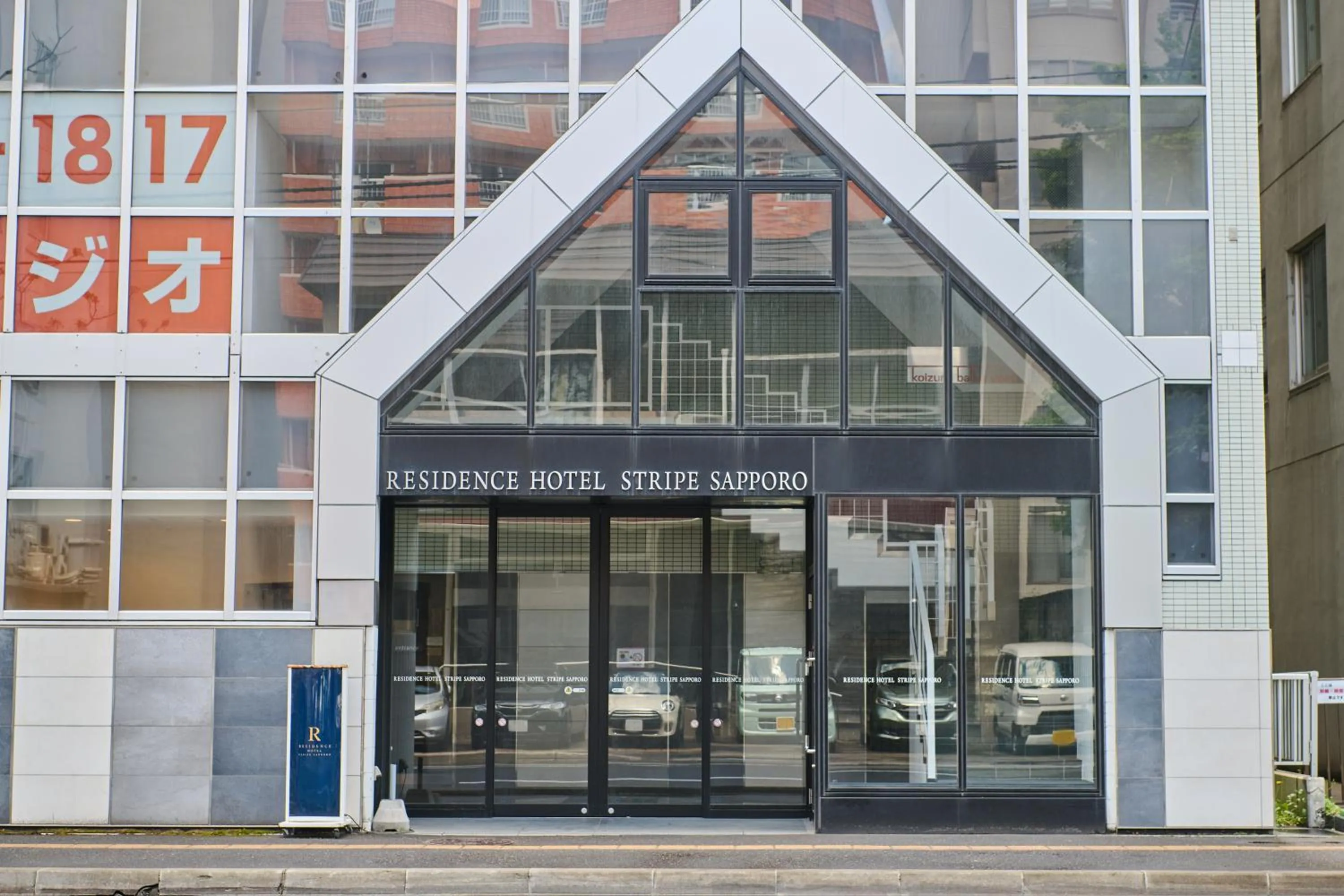 Property building in Residence Hotel Stripe Sapporo