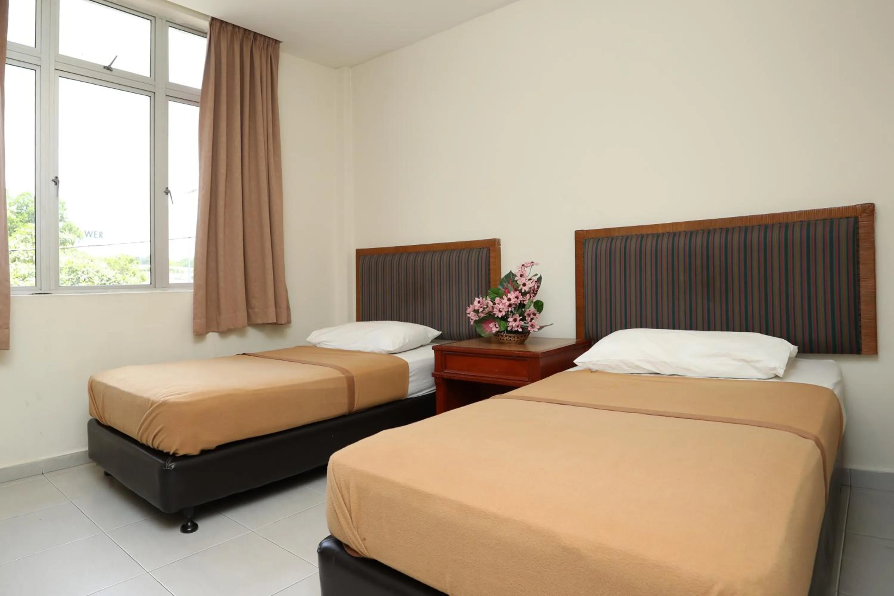 Bed in Hotel Rembia