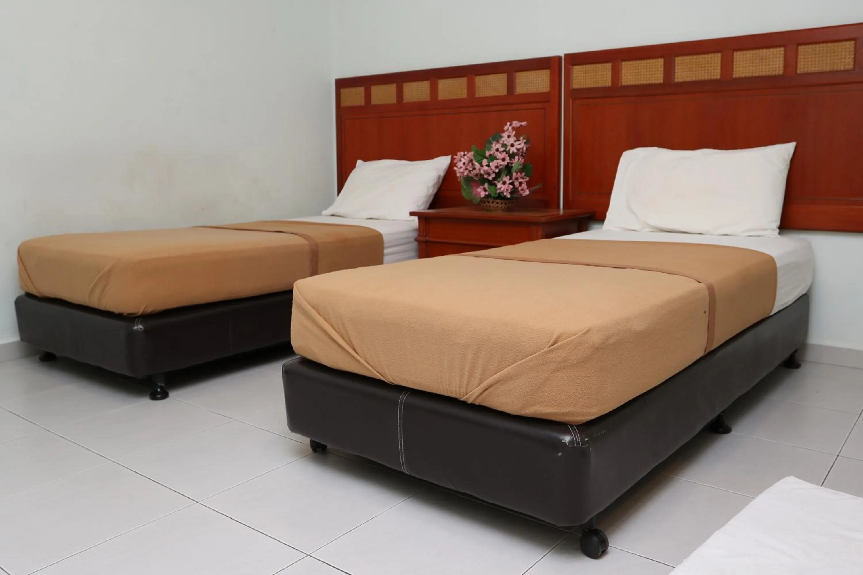 Bed in Hotel Rembia