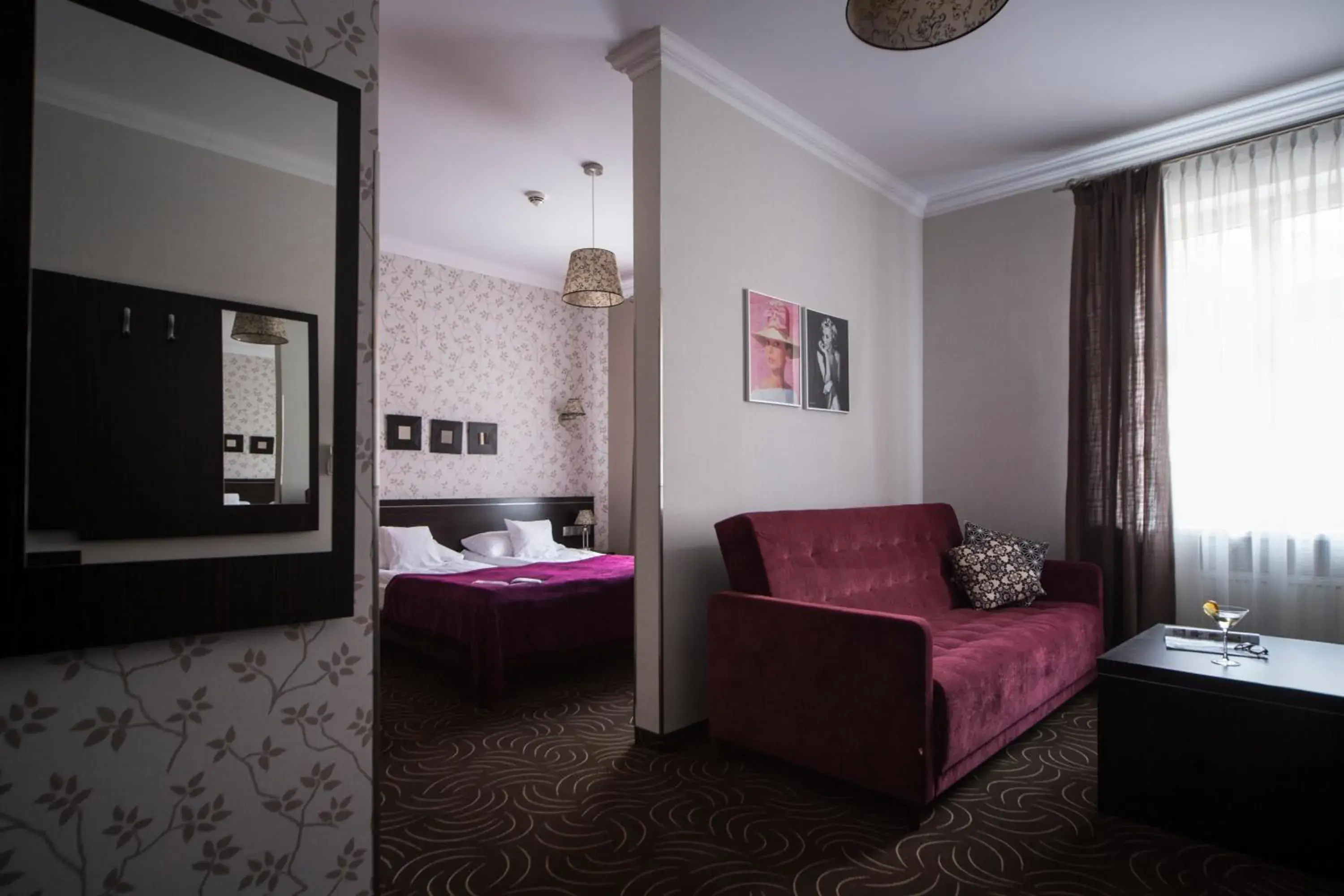 Deluxe Double Room with double sofa in Hotel Racibor Deluxe Double Room with double sofa in Hotel Racibor