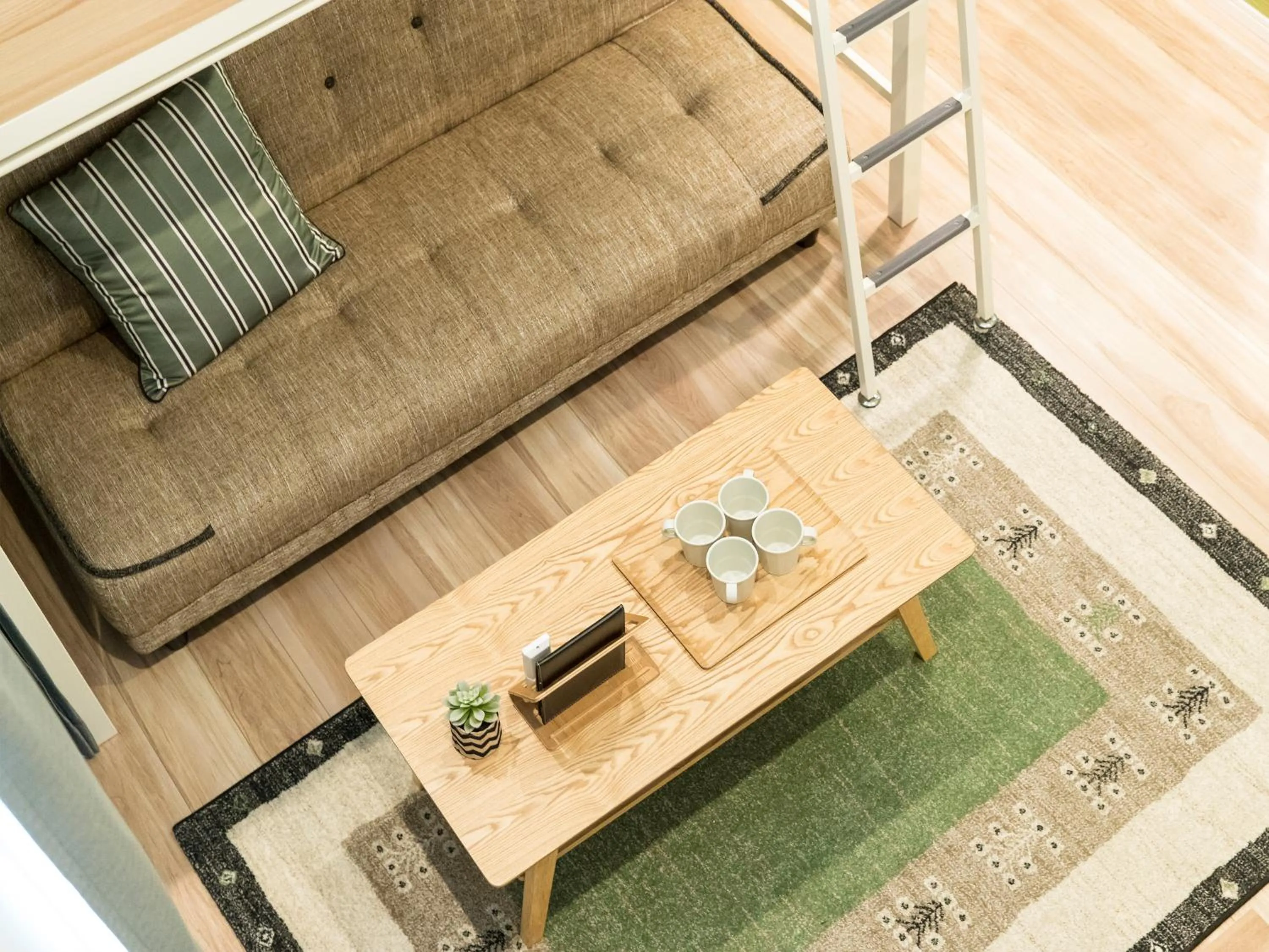 Living room in TRIP POD MINOSHIMA A