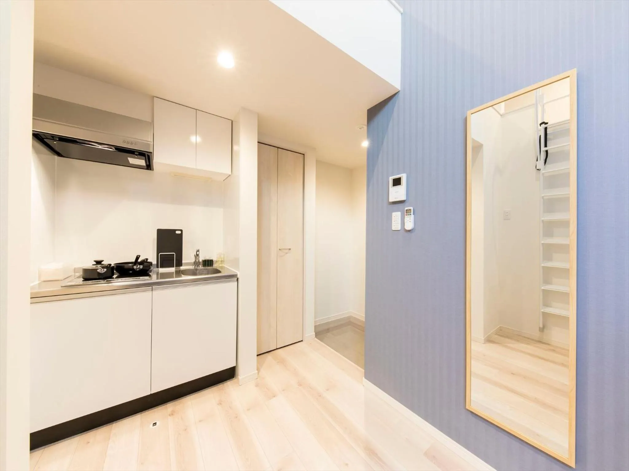 Kitchen or kitchenette in TRIP POD SUMIYOSHI B