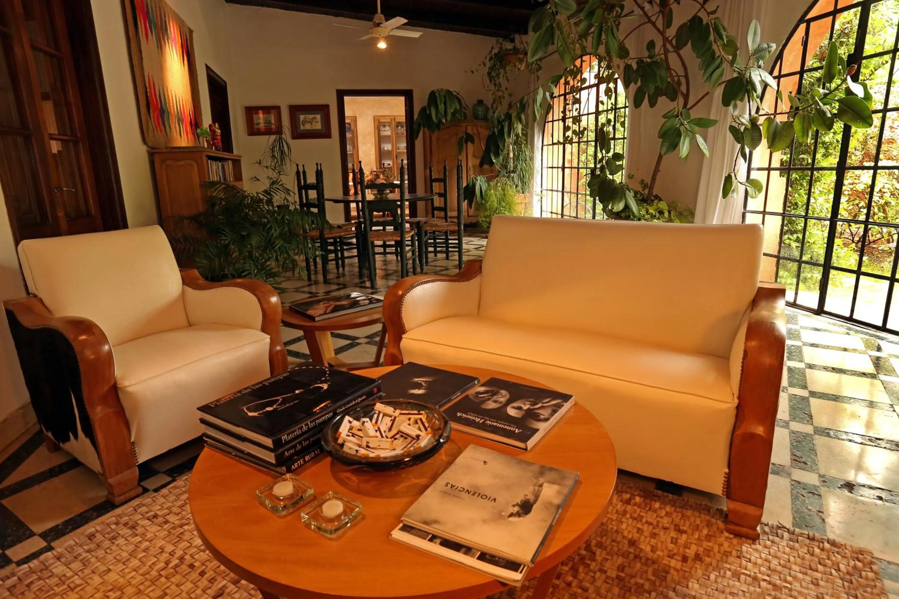 Living room in Finca Adalgisa Wine Hotel Mendoza