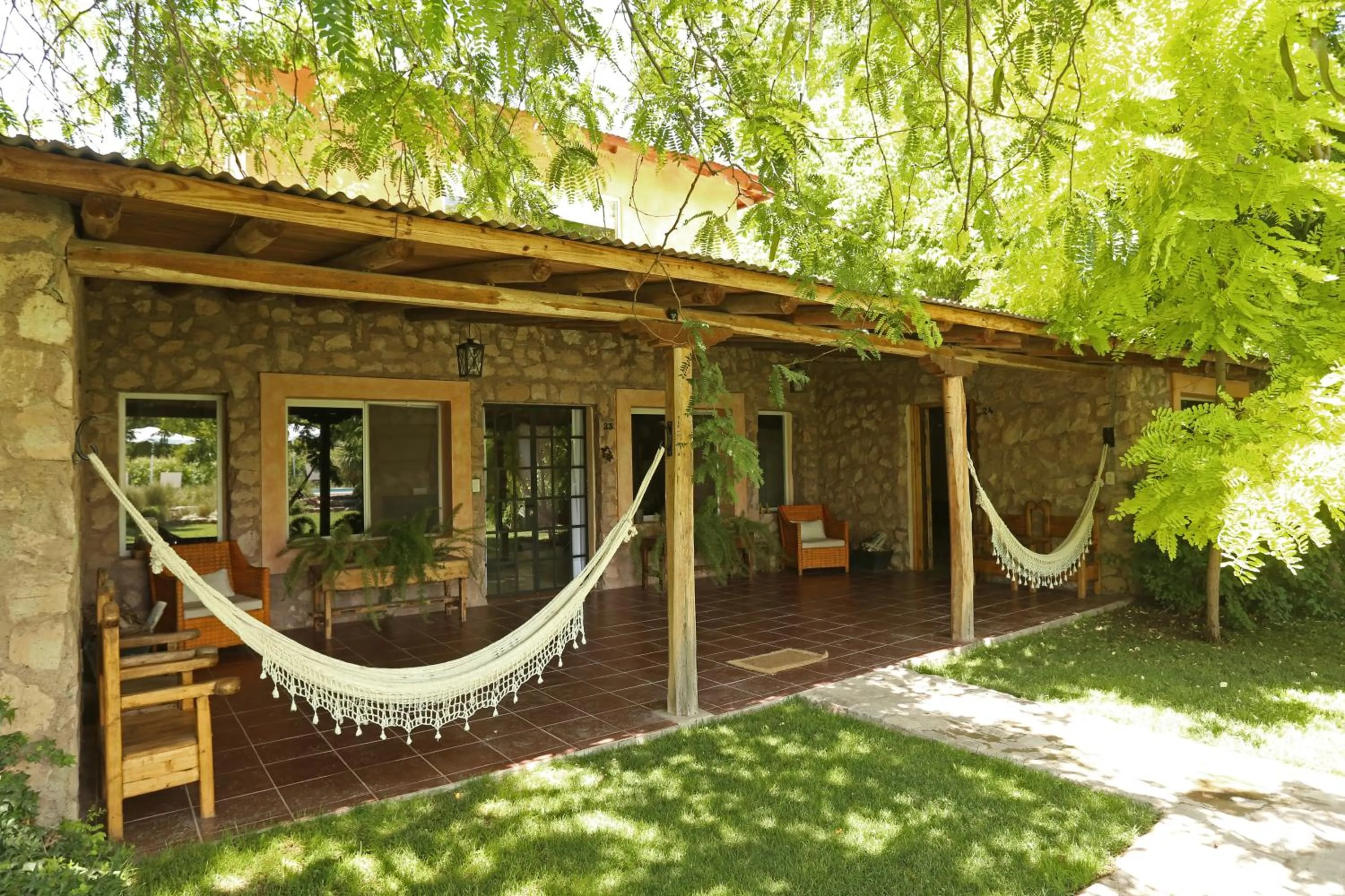 Garden in Finca Adalgisa Wine Hotel Mendoza