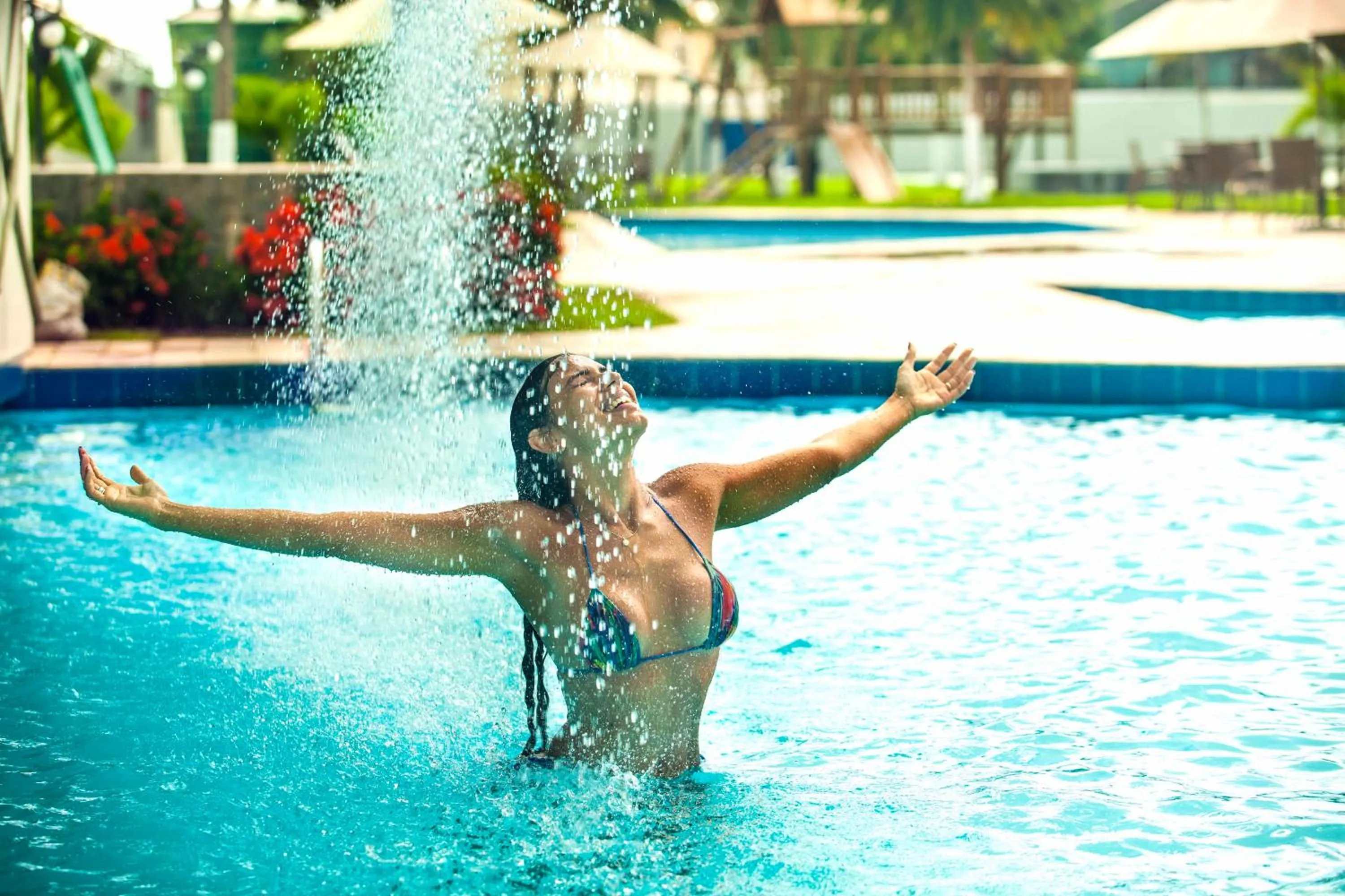 People in Del Mar Hotel