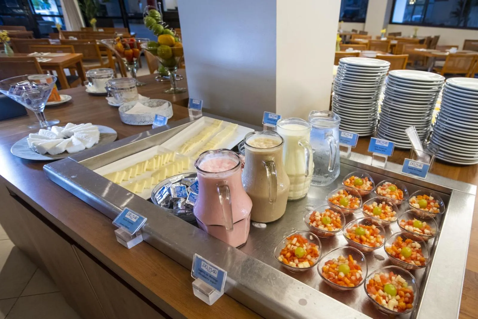 Food and drinks in Del Mar Hotel