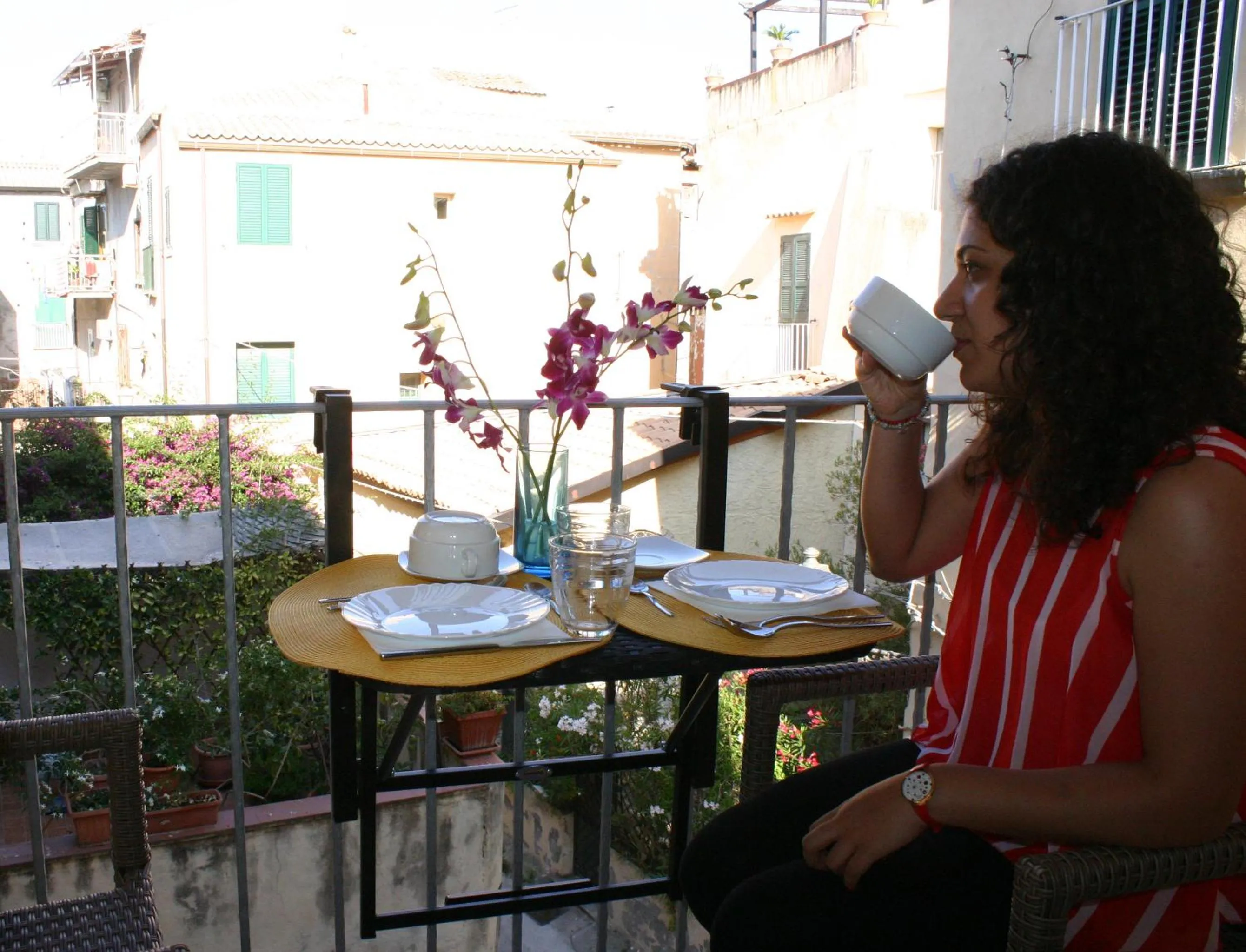 Balcony/Terrace in B&B Residenza Cardinale