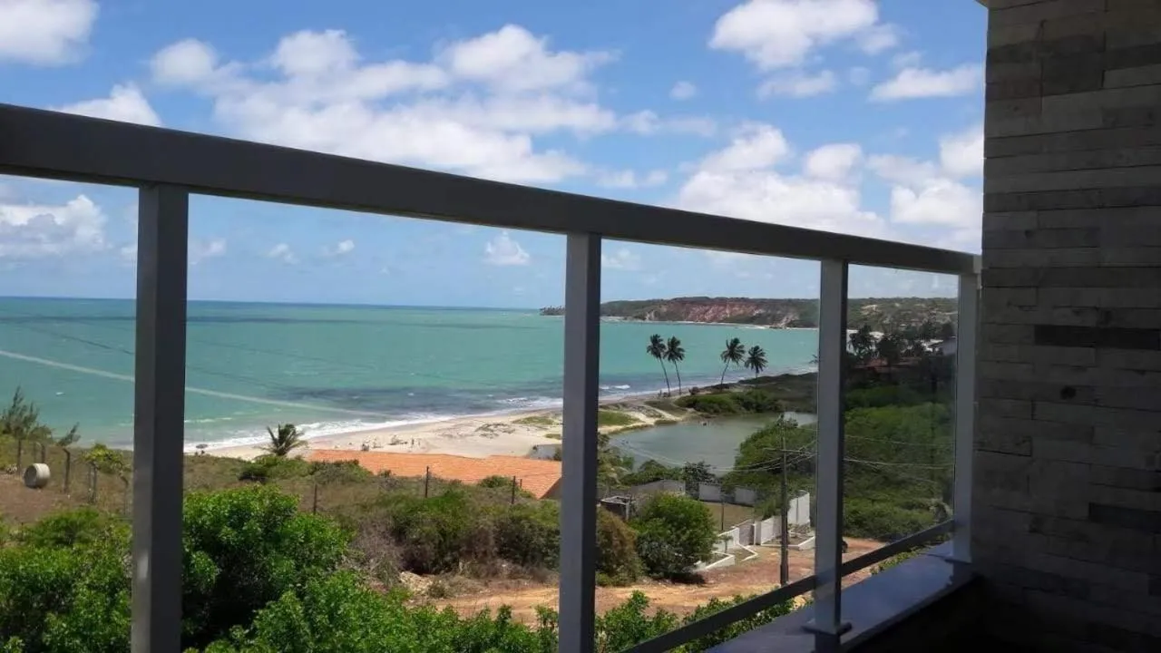 Quadruple Room with Sea View in Pousada Laguna