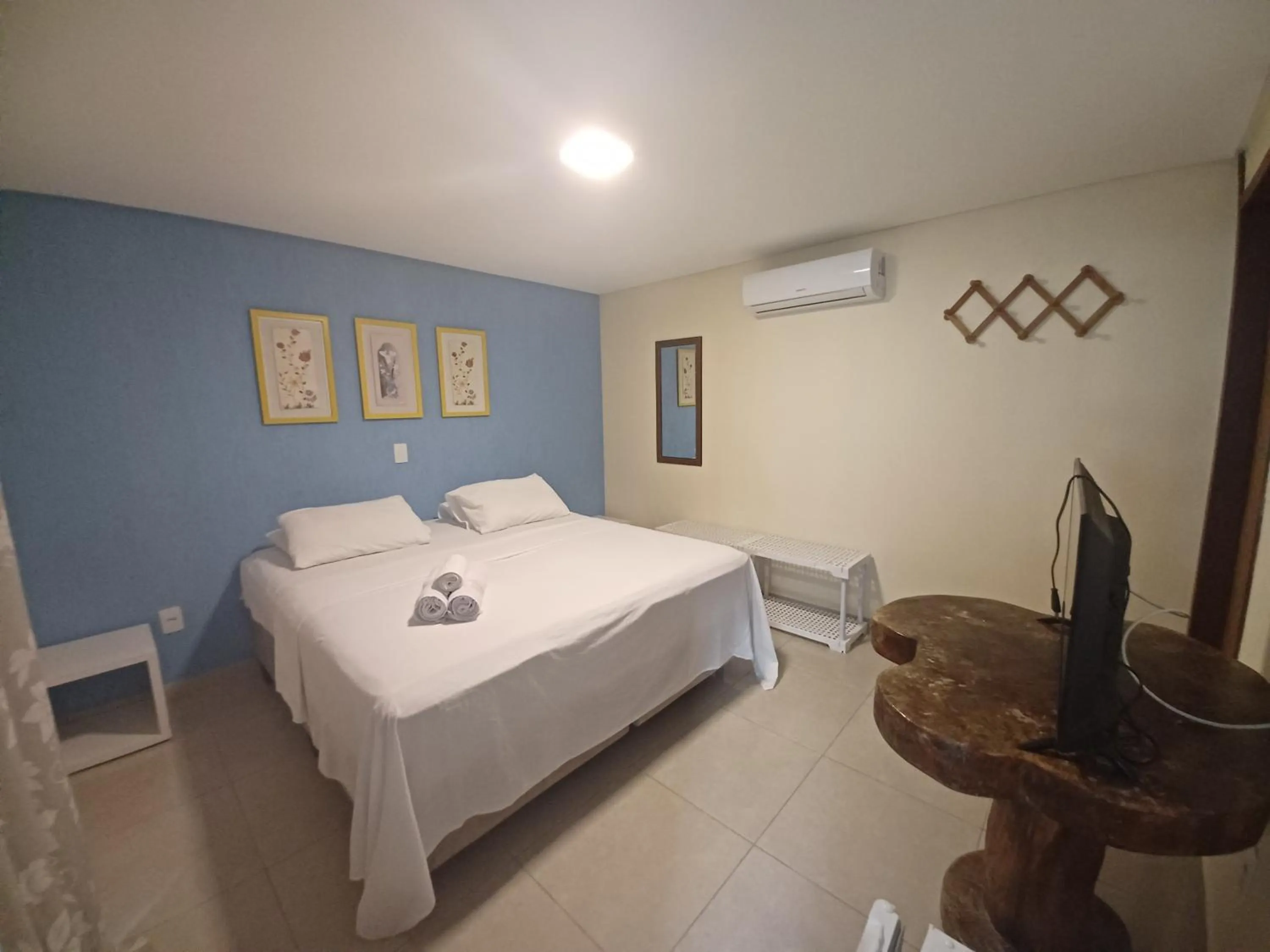 Bed in Pousada Laguna