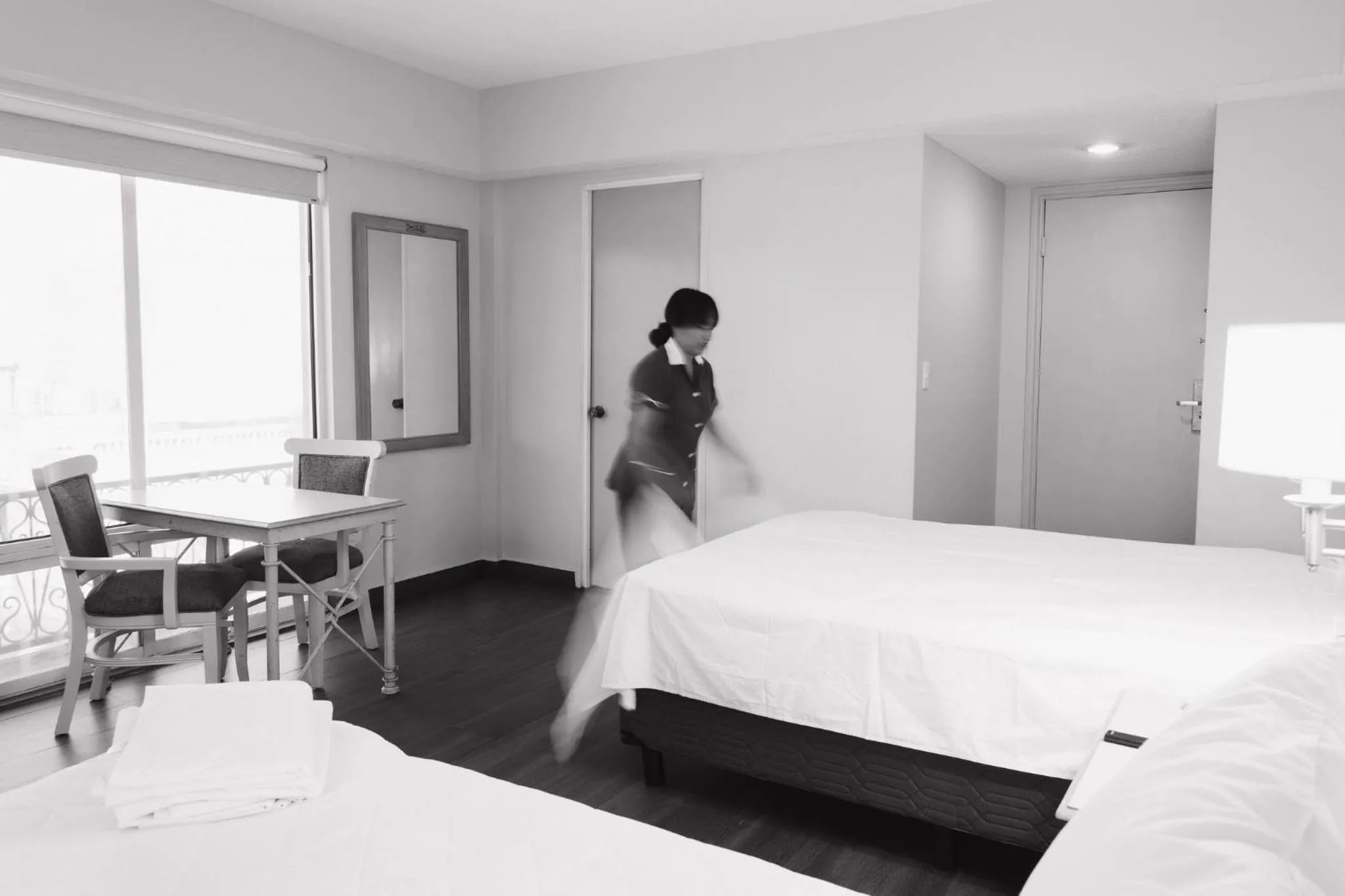 Decorative detail, Bed in Hotel Parque Central