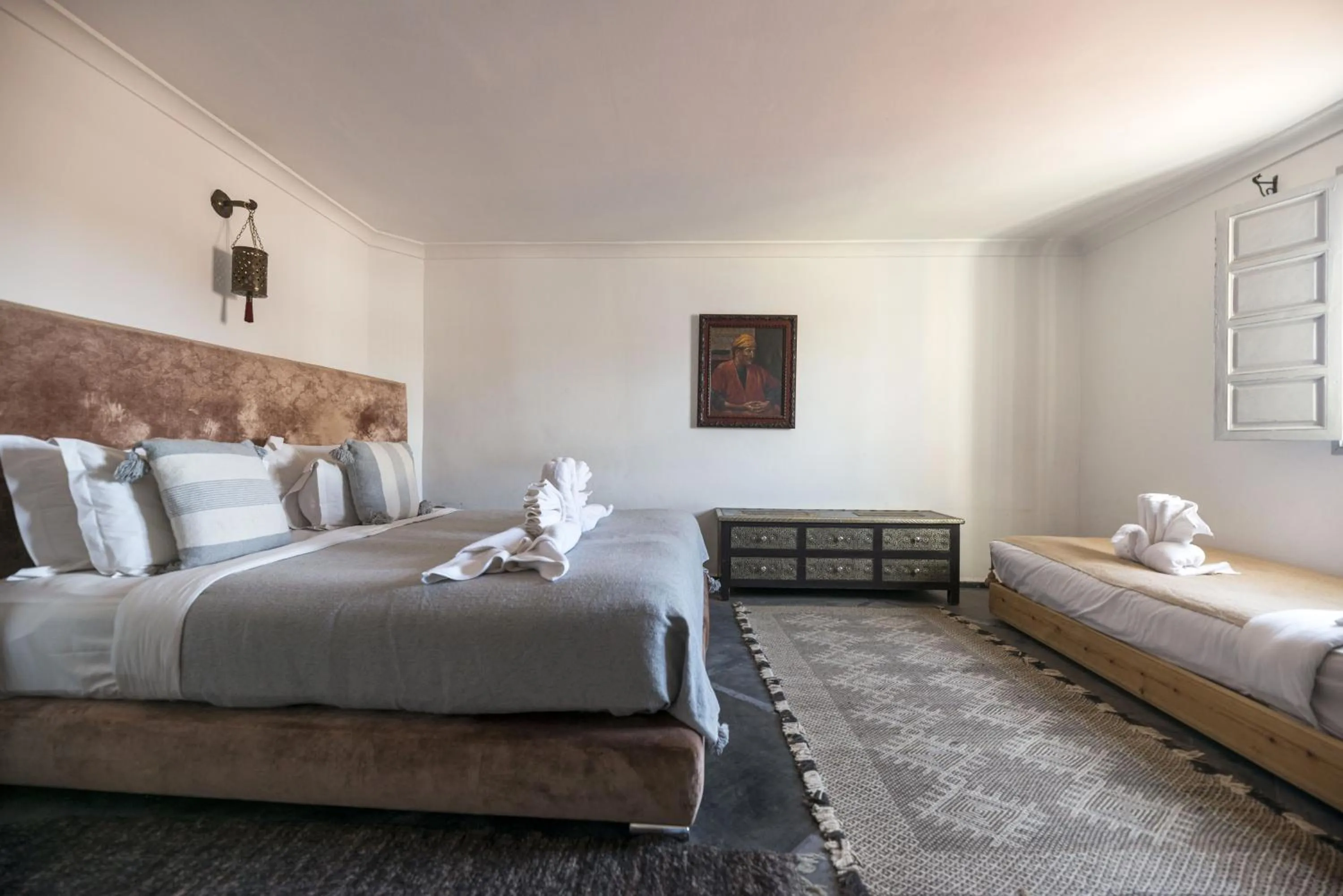 Bed in Riad 64 Maison D'hôtes & Spa