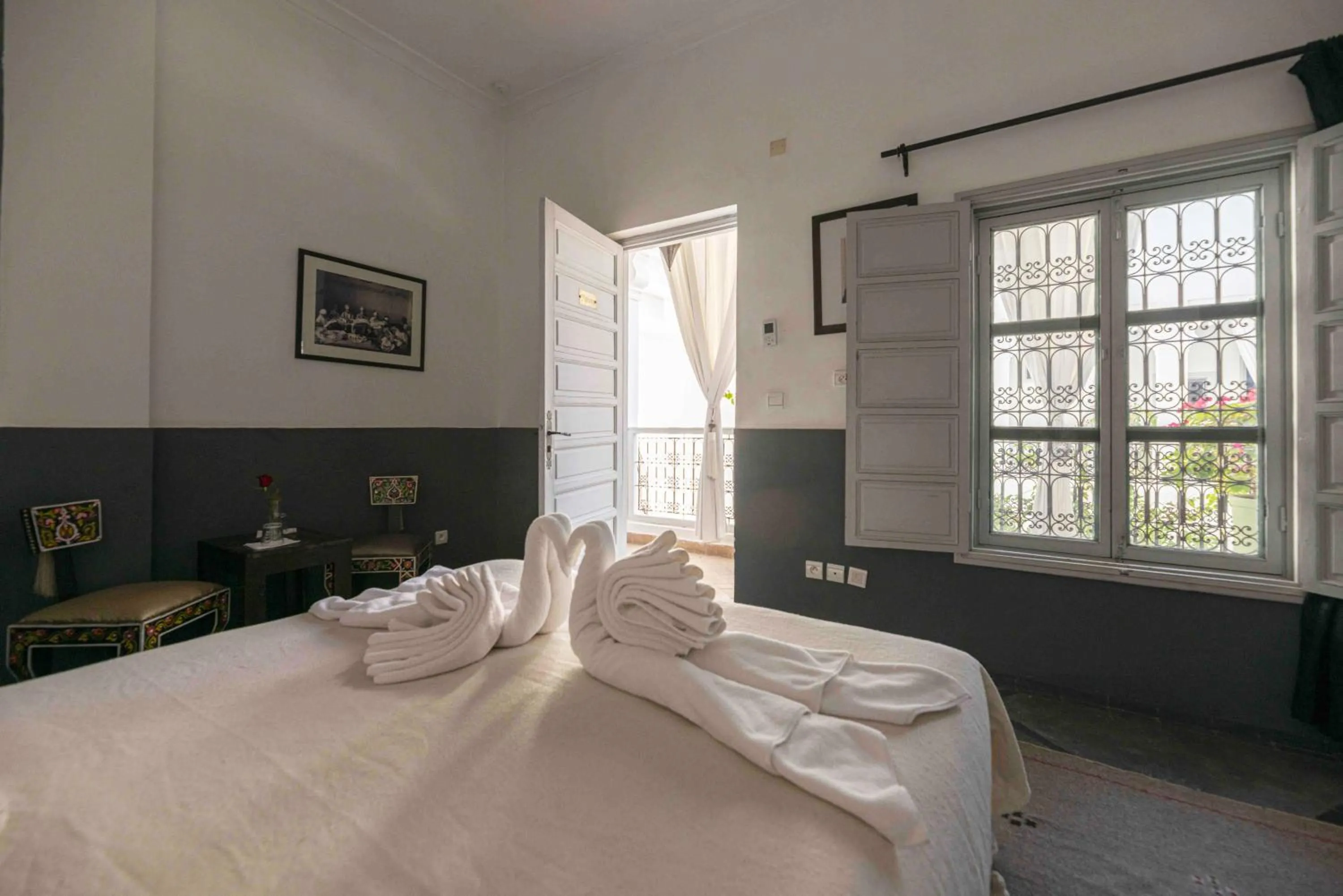 Bed in Riad 64 Maison D'hôtes & Spa