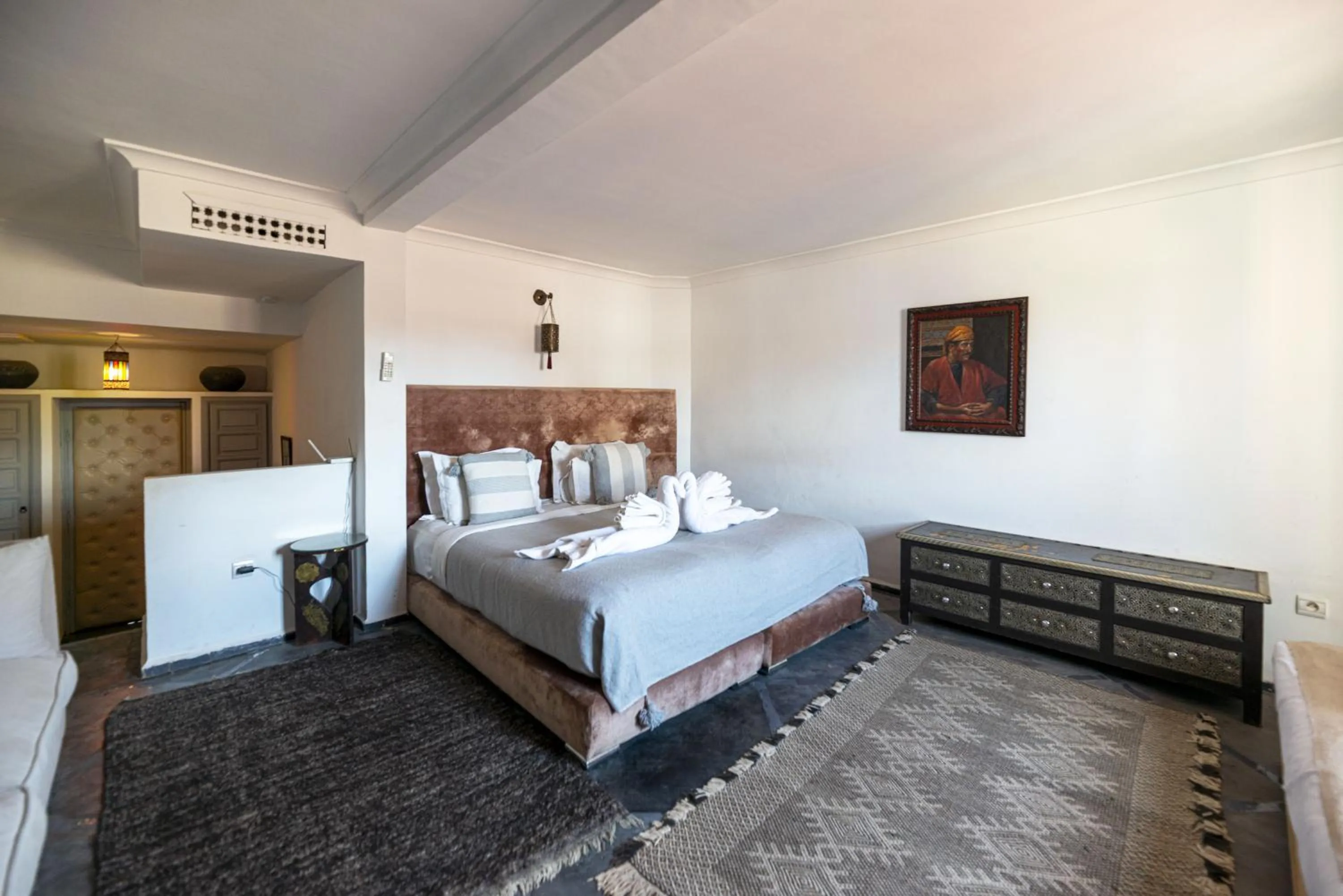 Bed in Riad 64 Maison D'hôtes & Spa