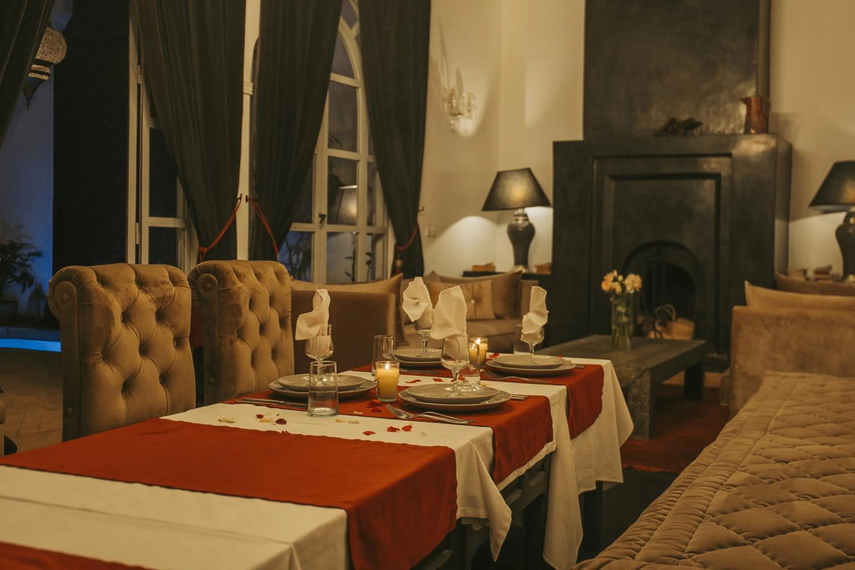 Restaurant/places to eat in Riad 64 Maison D'hôtes & Spa