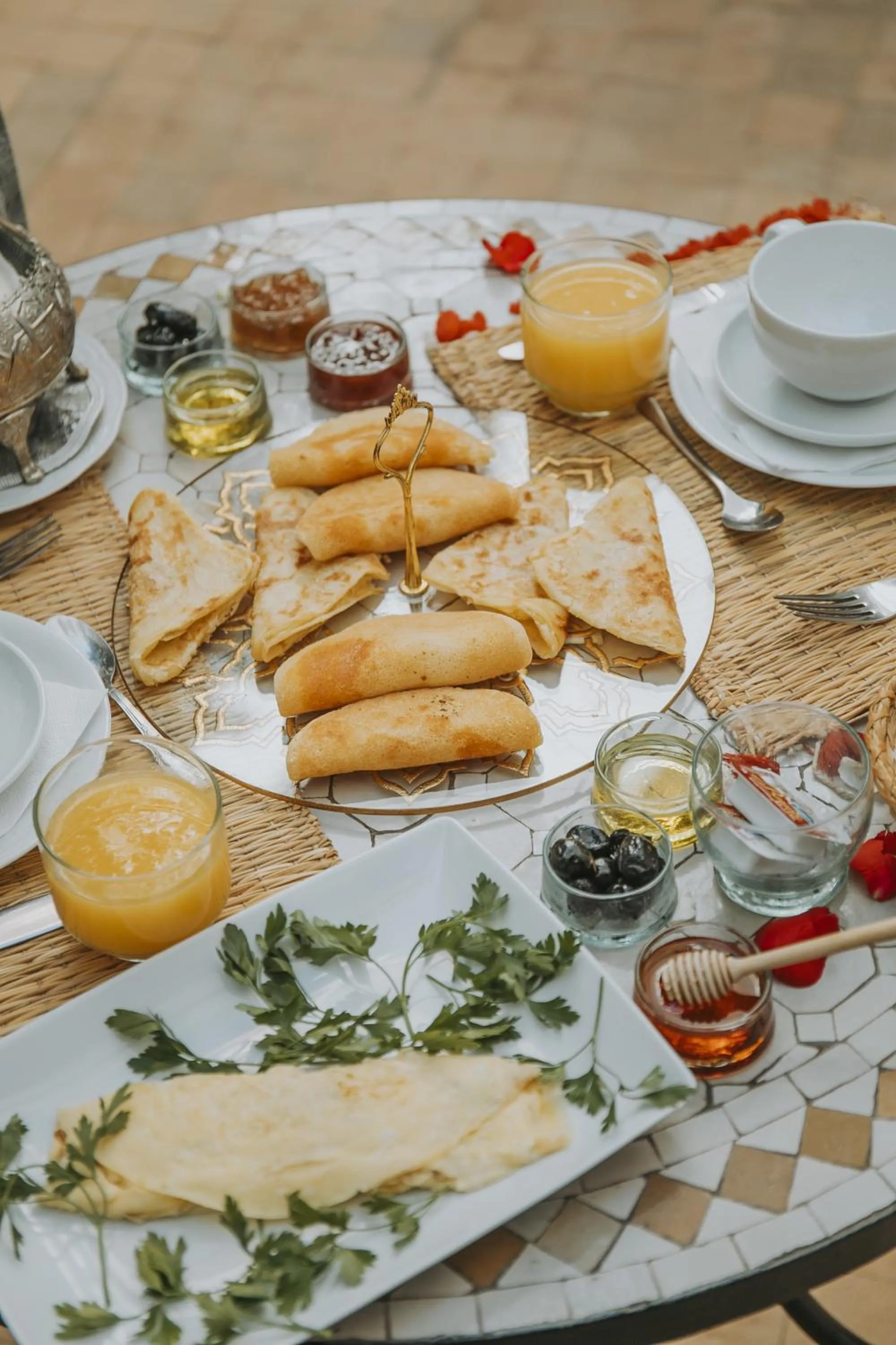 Breakfast in Riad 64 Maison D'hôtes & Spa